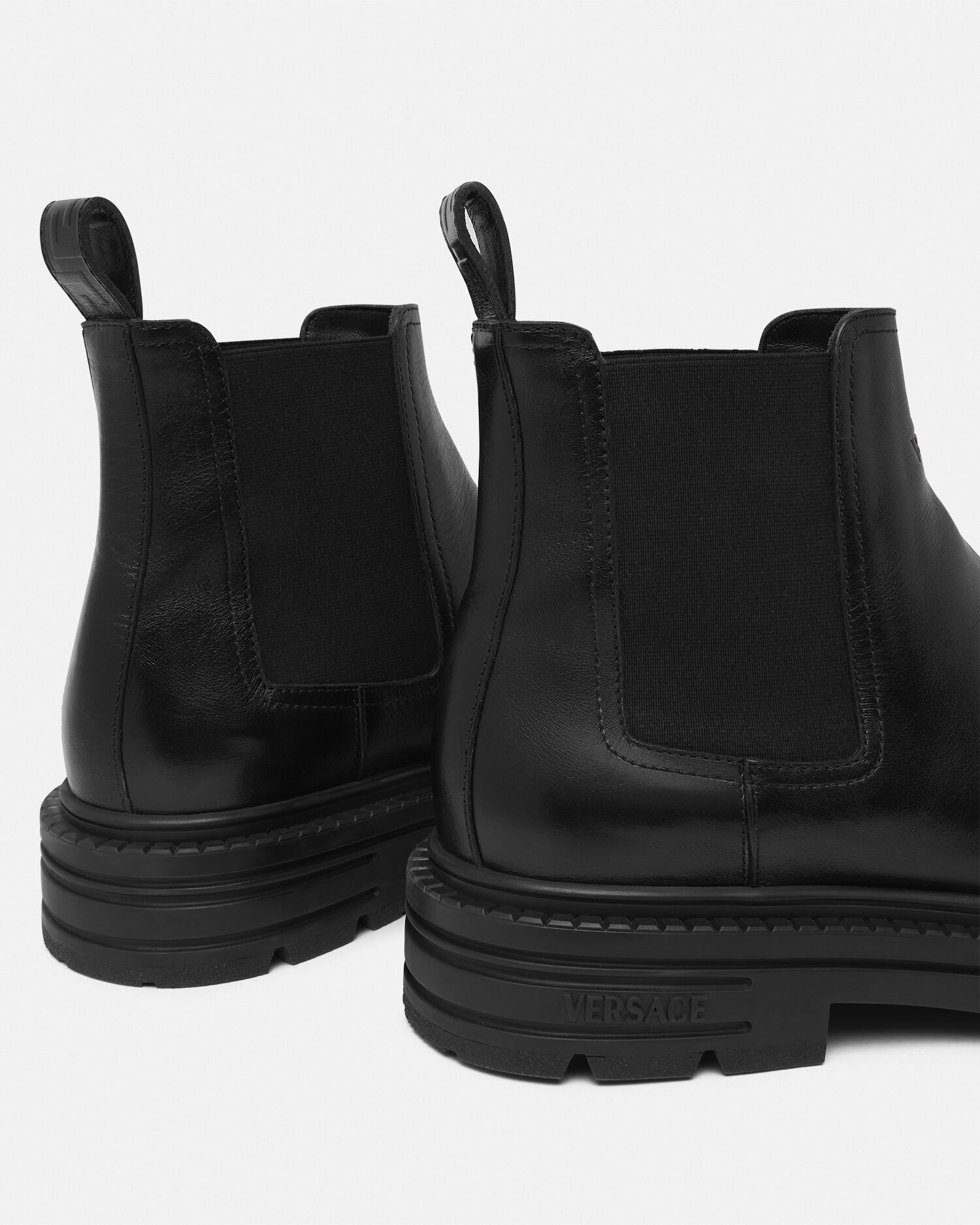 Versace chelsea boots discount