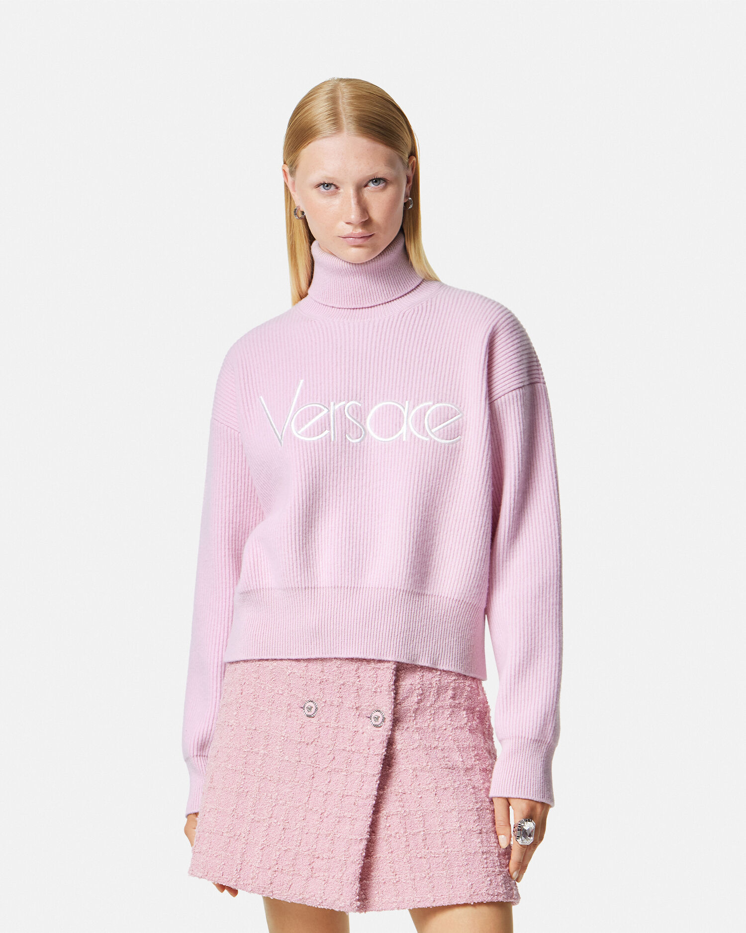 Versace hotsell pink sweater