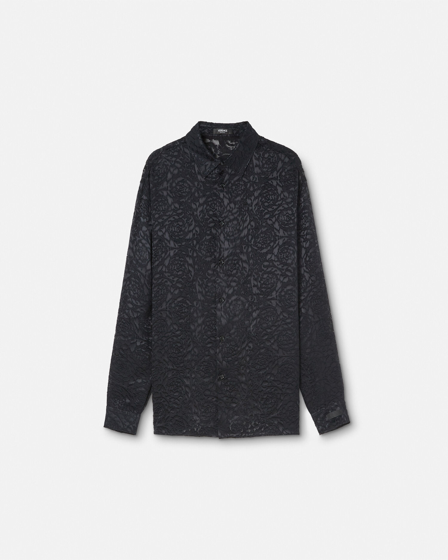 Mens versace hot sale print shirt