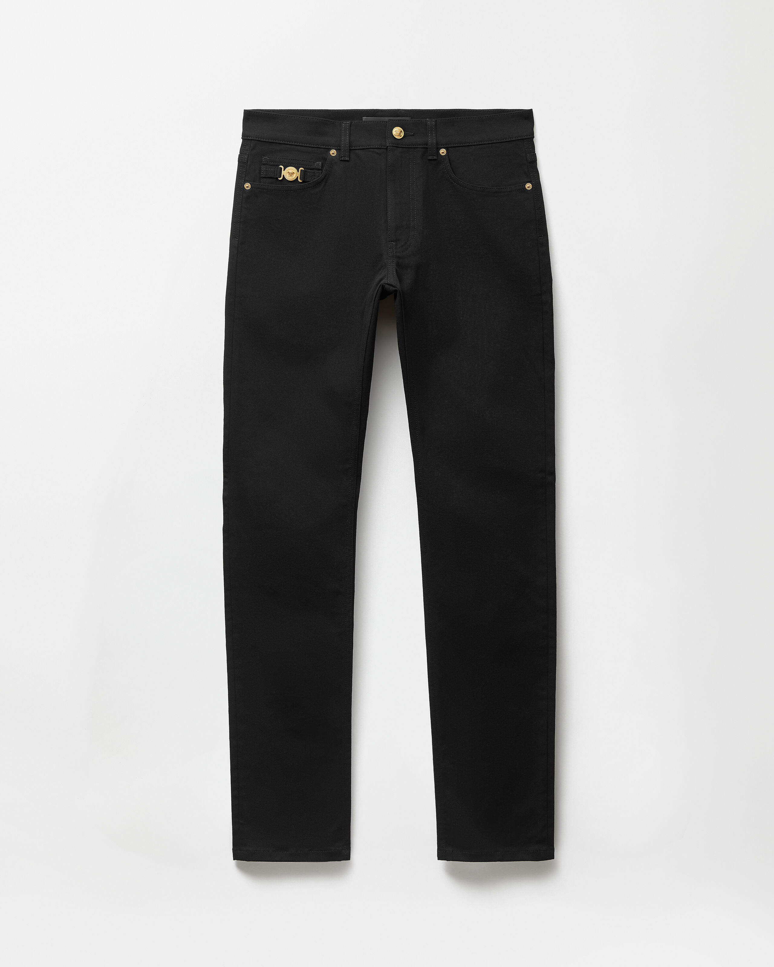 Slim Jeans Black | VERSACE US