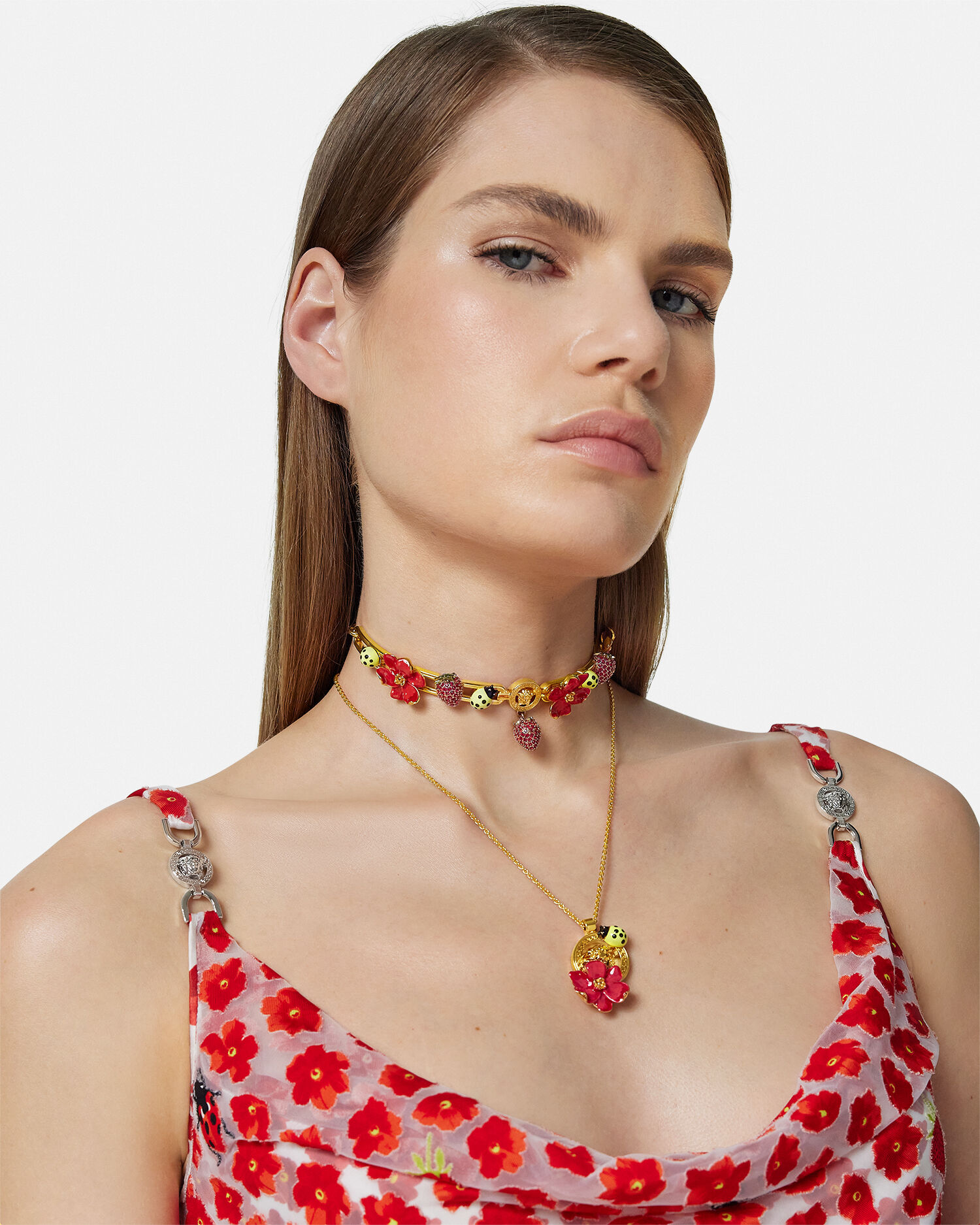 Strawberry choker new arrivals