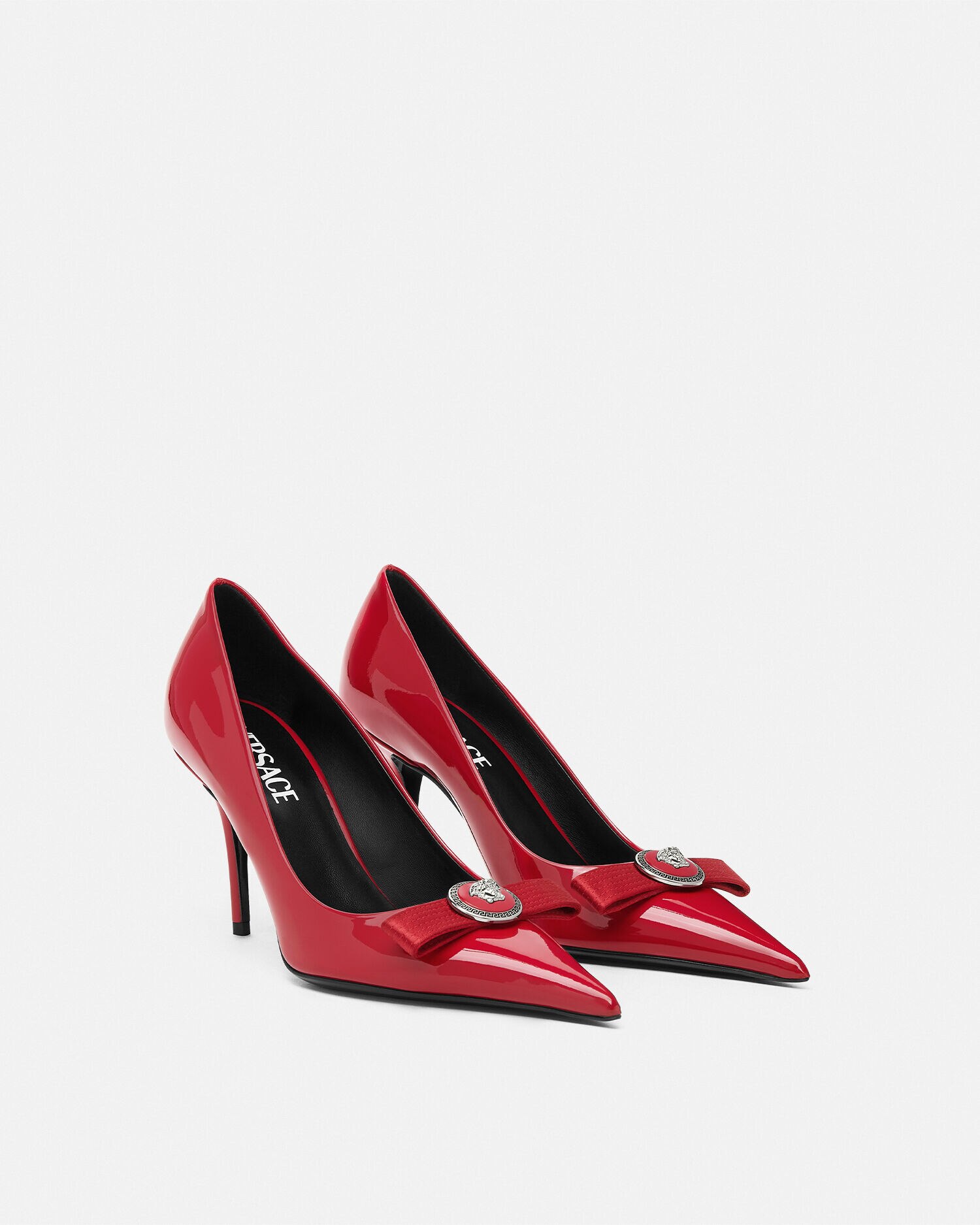 Red ribbon high heels new arrivals