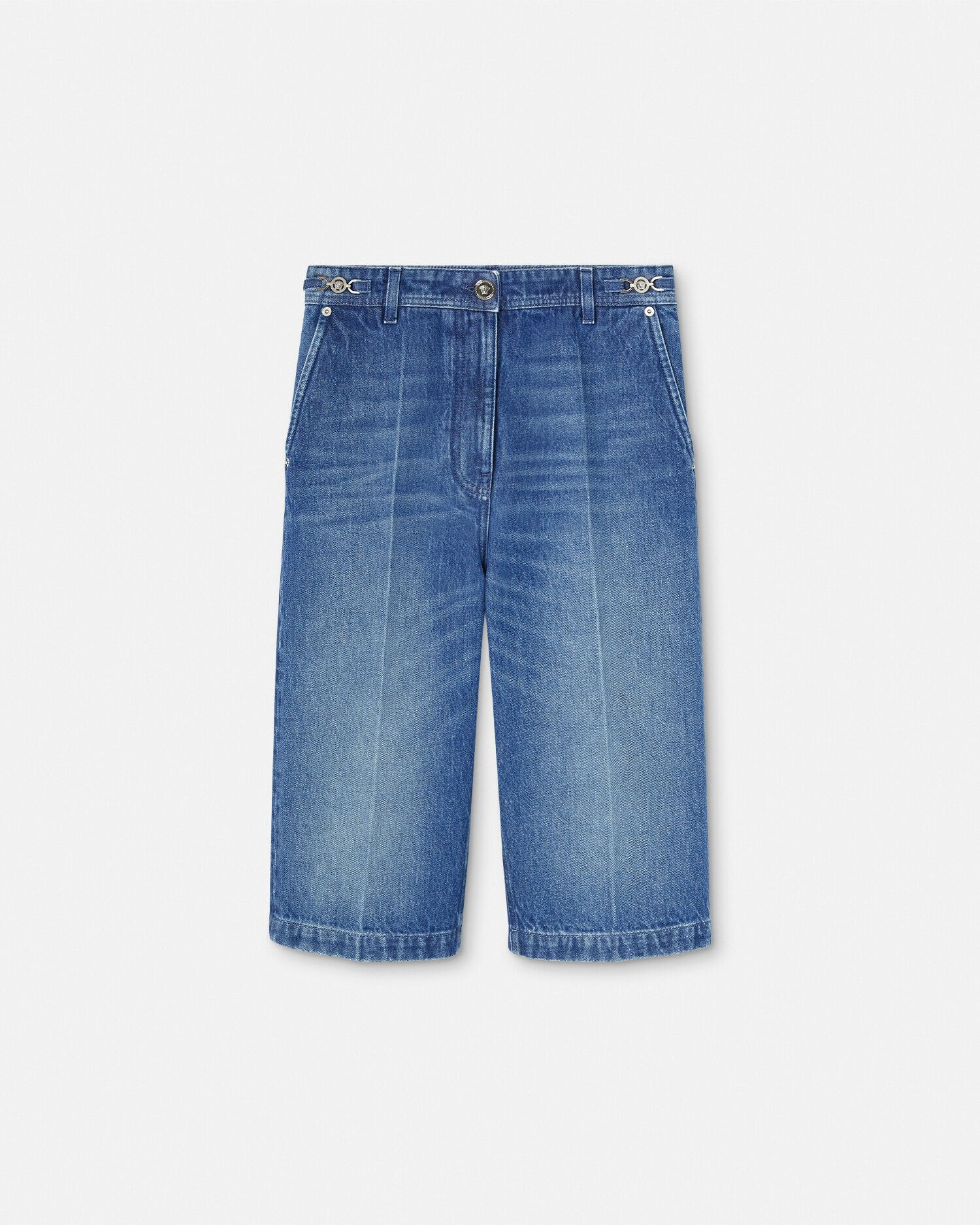 Versace sales denim shorts