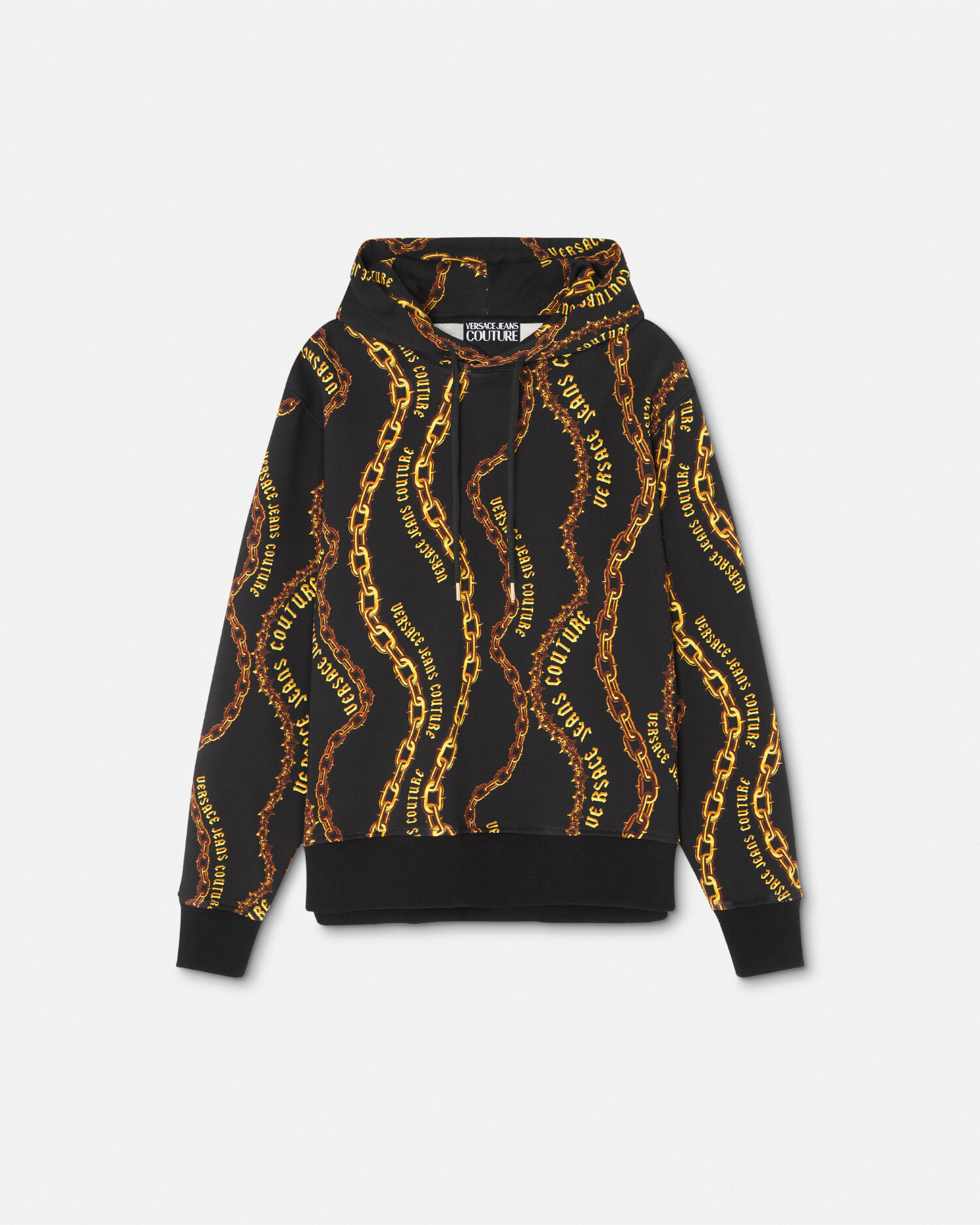 Versace sleeveless hoodie discount
