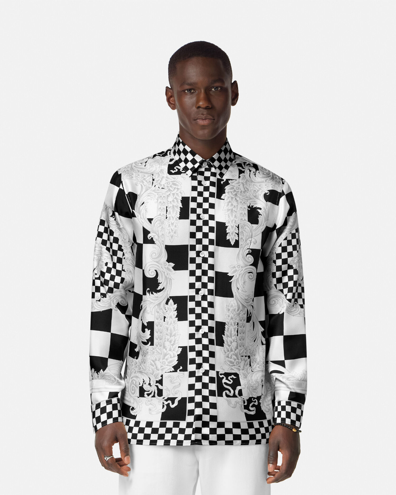 Versace medusa hot sale dress shirt