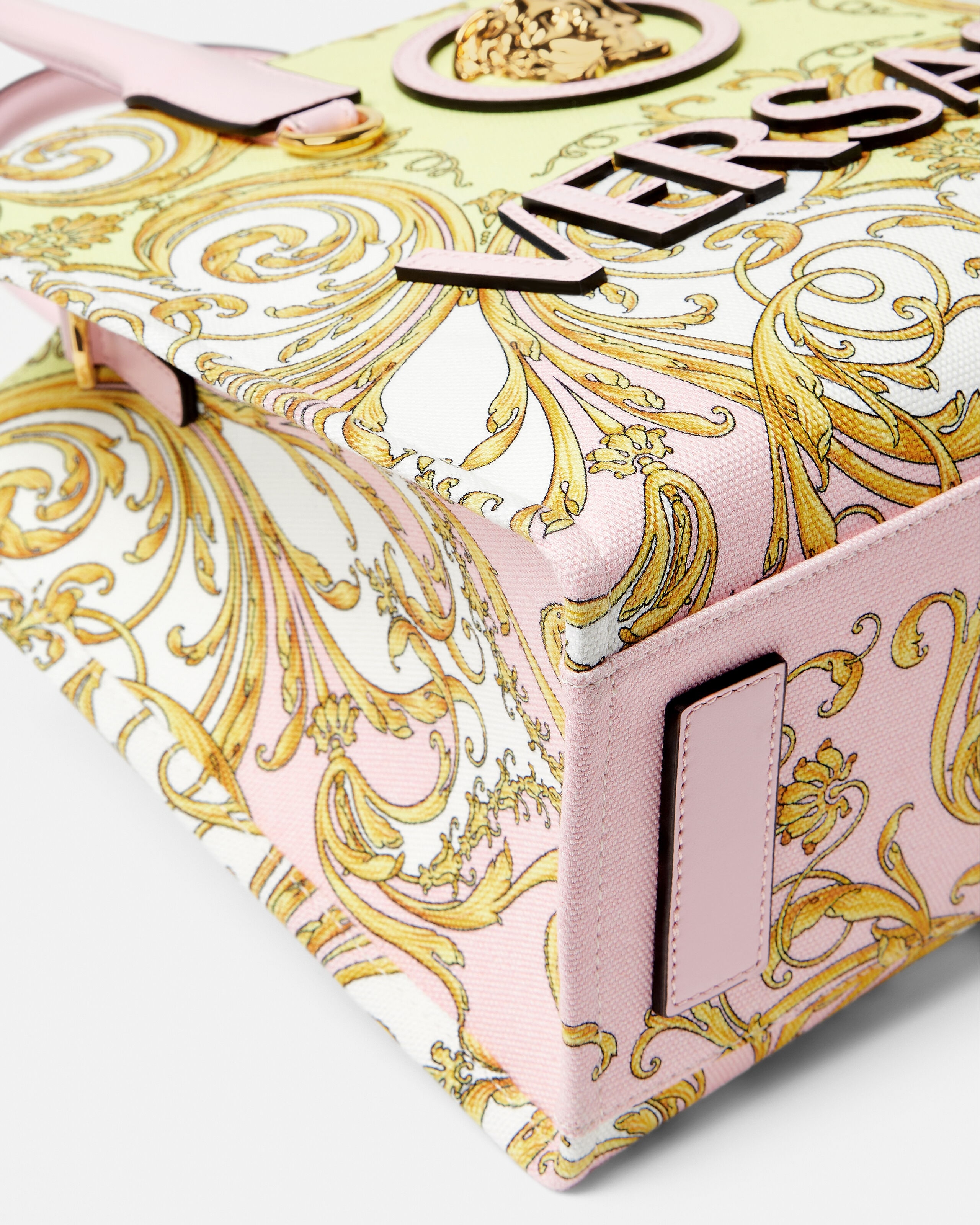 La Medusa Printed Small Canvas Tote