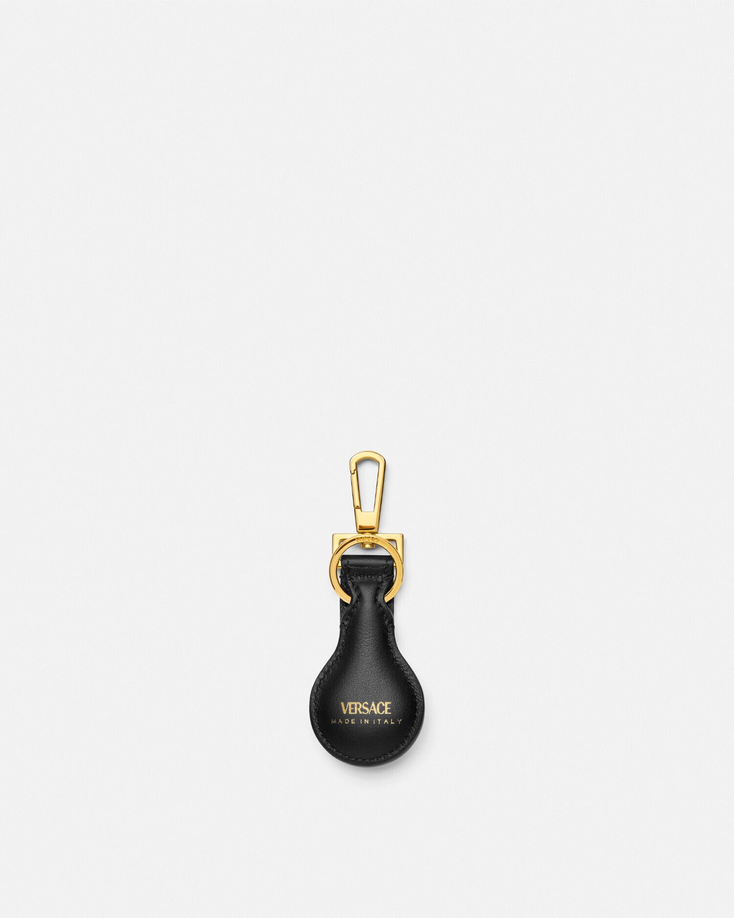 Medusa Biggie Keychain Black Gold VERSACE