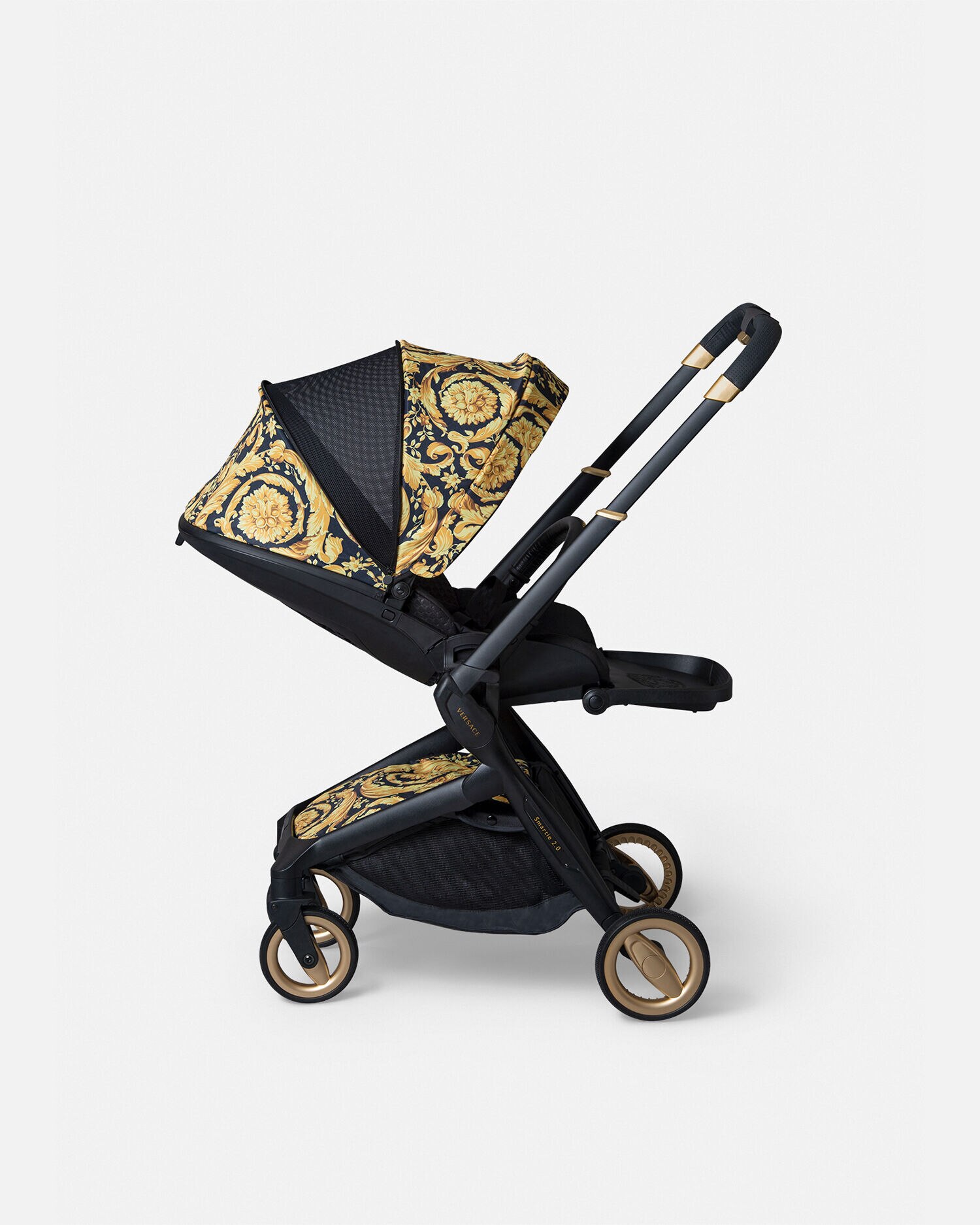 Versace baby stroller white cheap