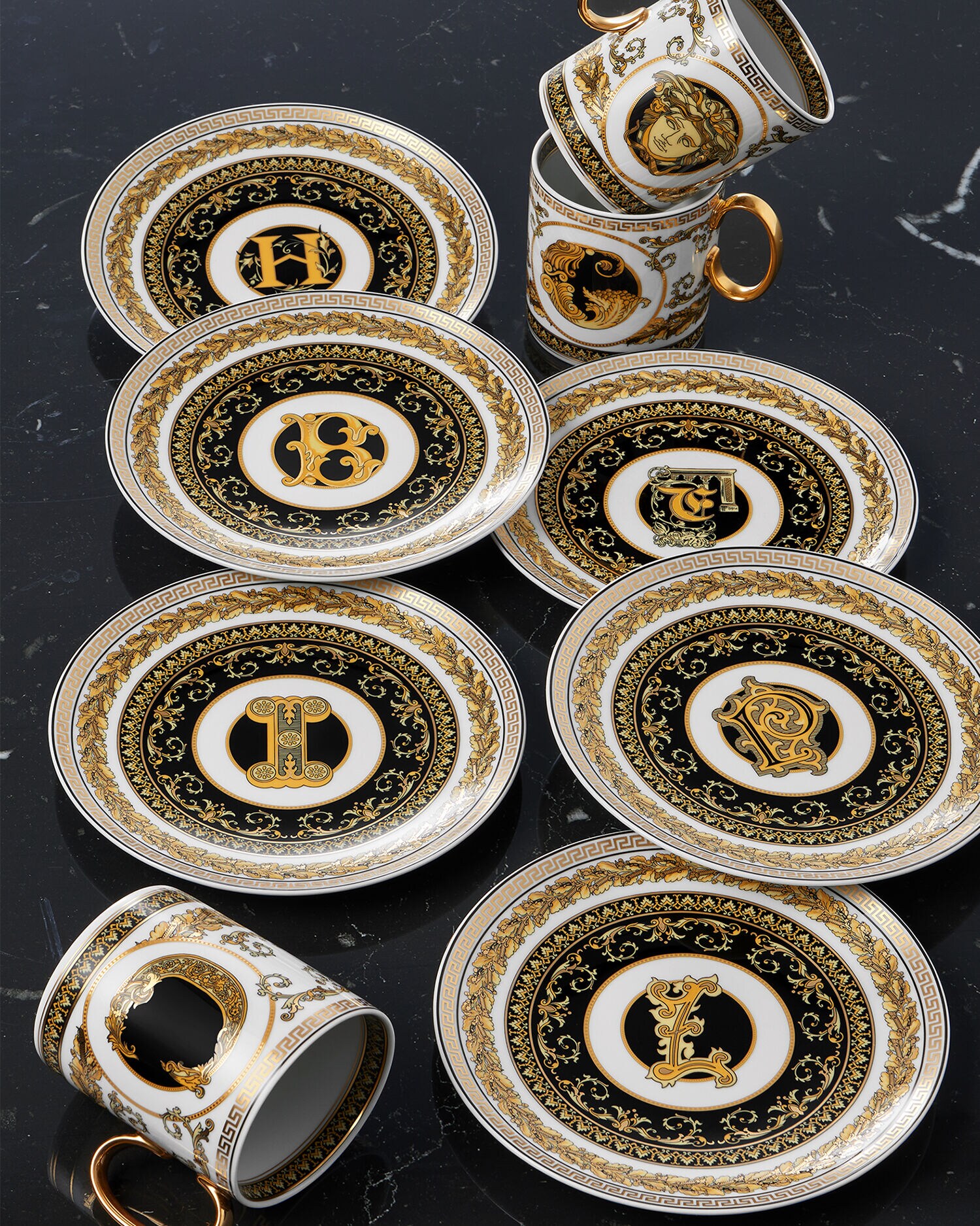 Virtus Alphabet Z Plate 6.7"