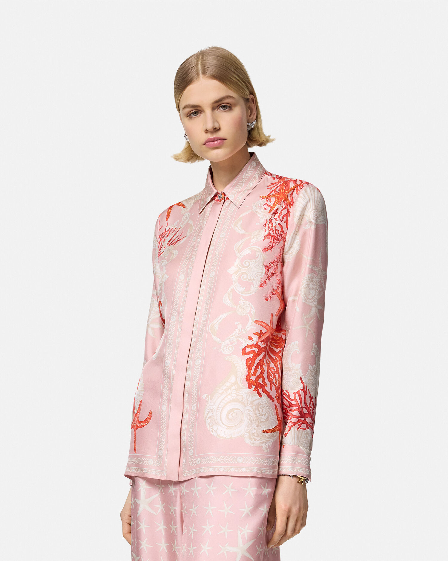 Versace style womens shirt cheap