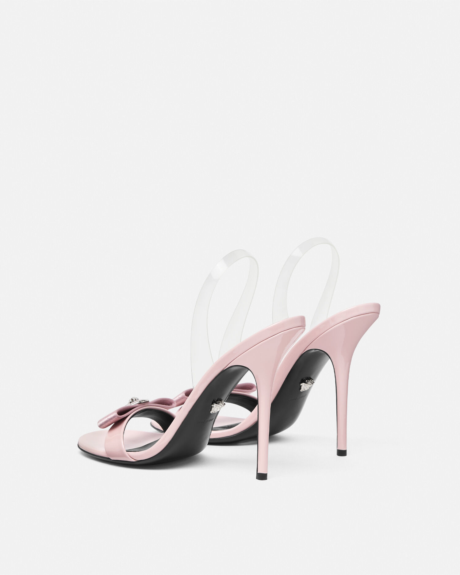 Gianni Ribbon Slingback Sandals 110 mm