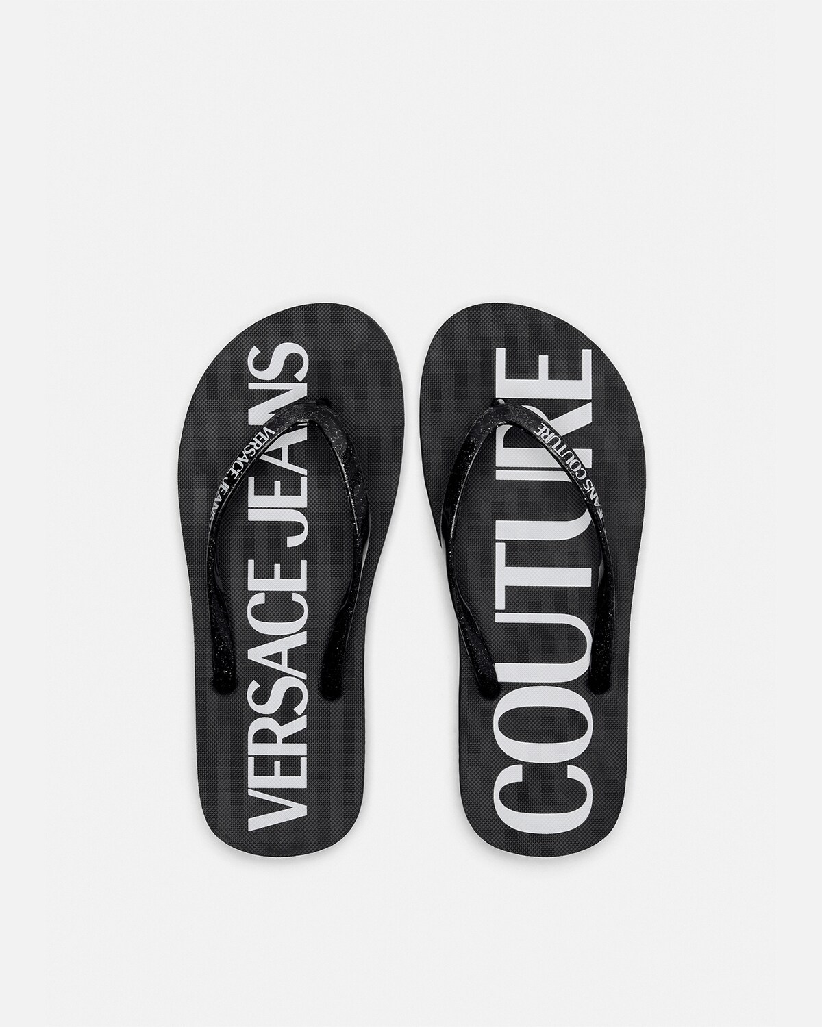 Versace Jeans Couture Logo Flip Flops for Women US Online Store
