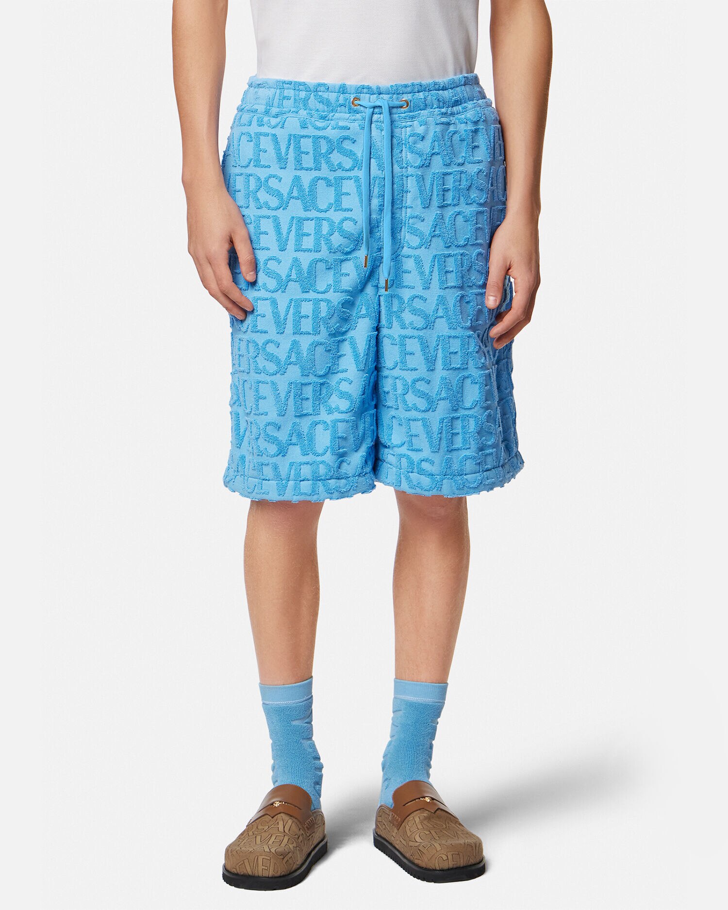Versace new arrivals shorts blue