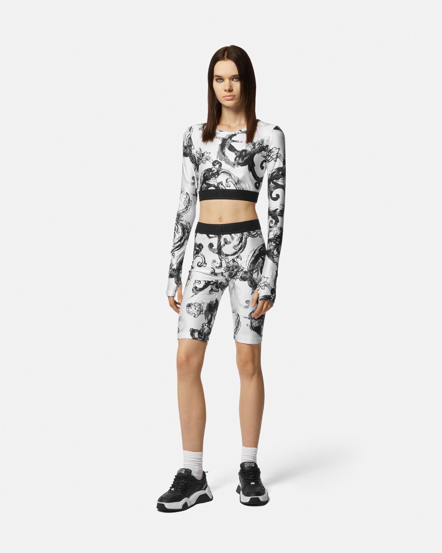 Watercolour Couture Crop Top