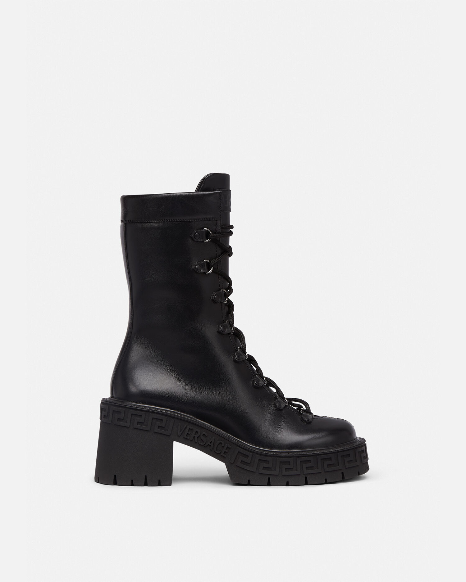 Versace Greca Platform Combat Boots for Women Online Store EU