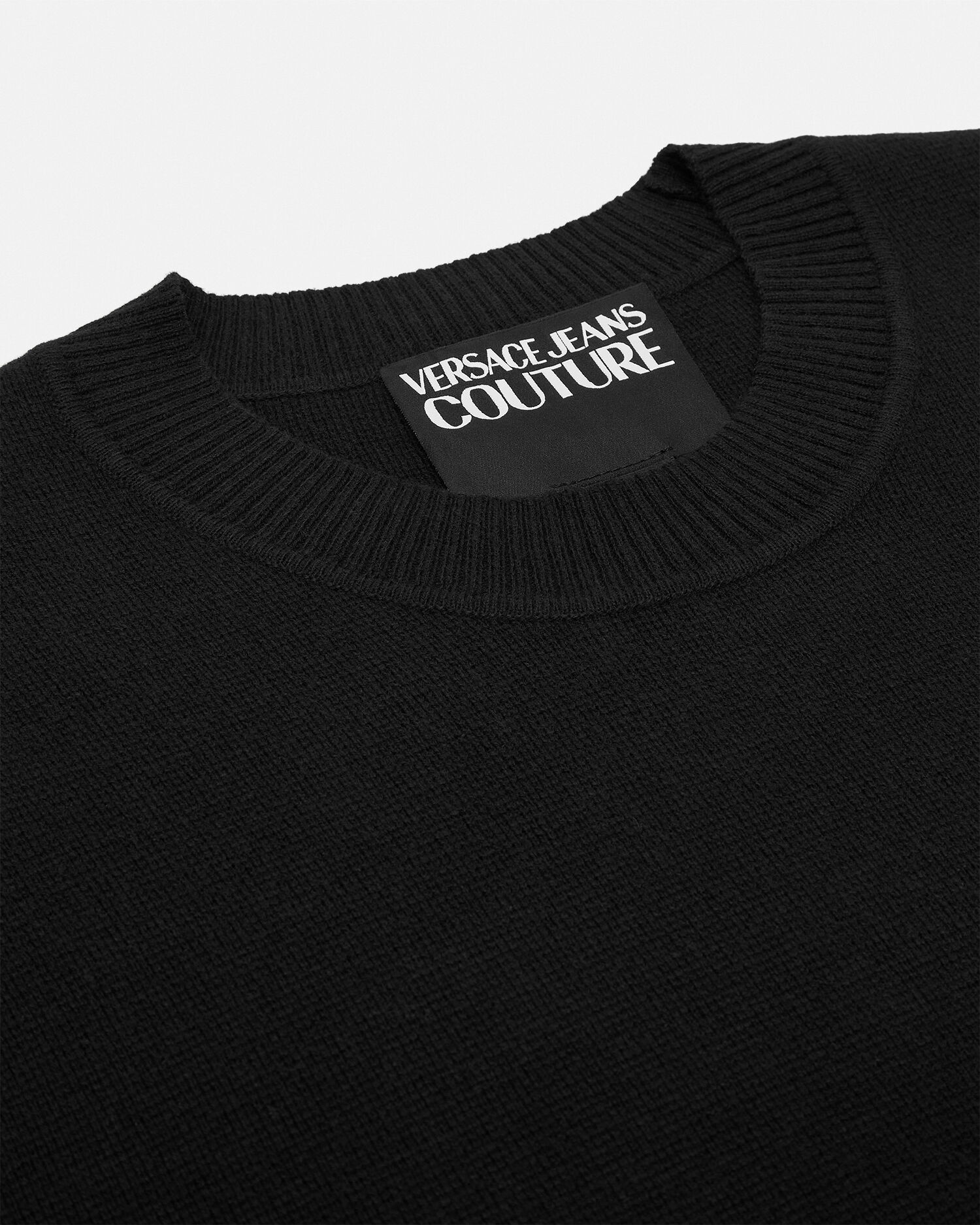 V Emblem Slim Fit Jumper