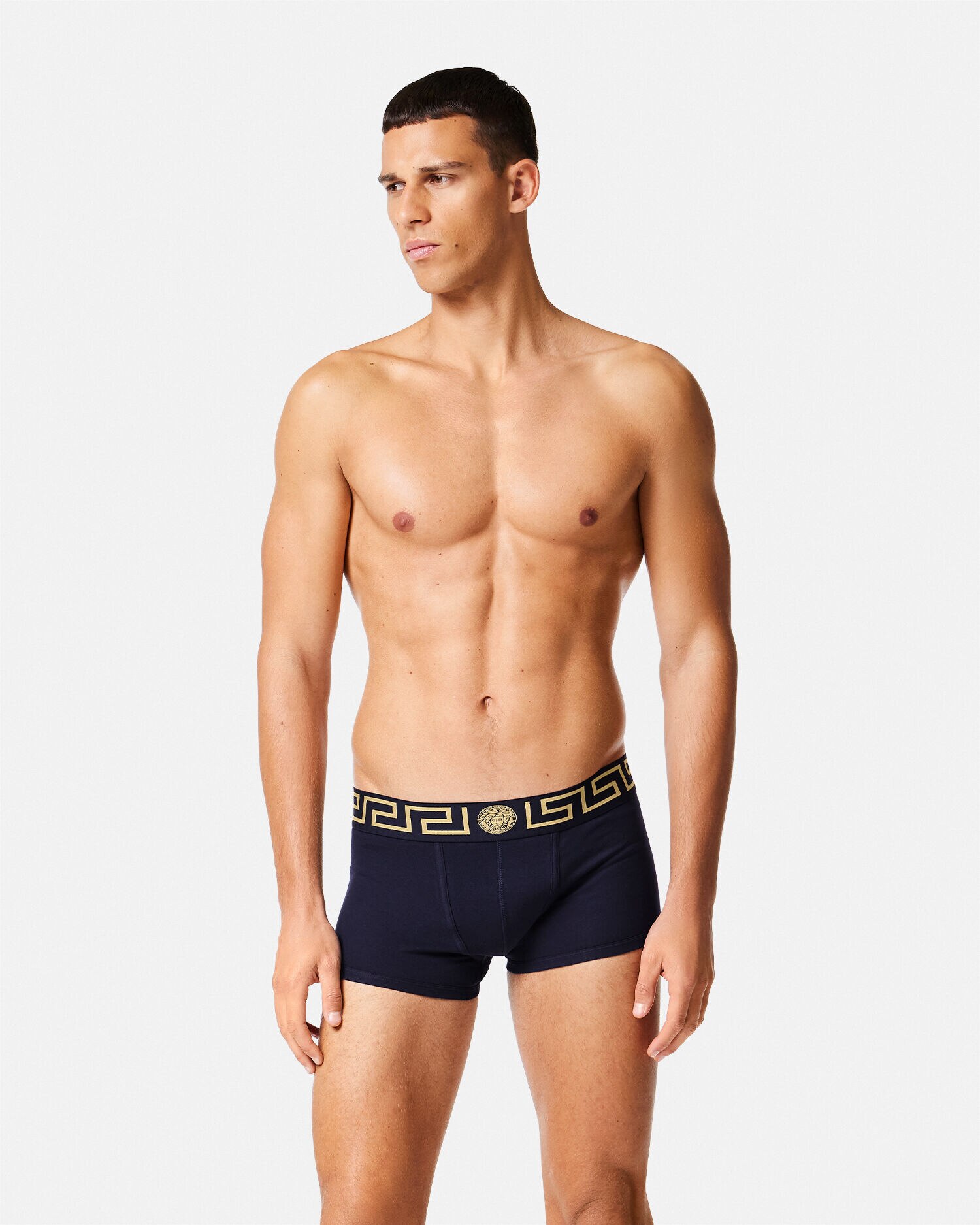 Versace Greca Border Trunks 2 Pack for Men Online Store EU
