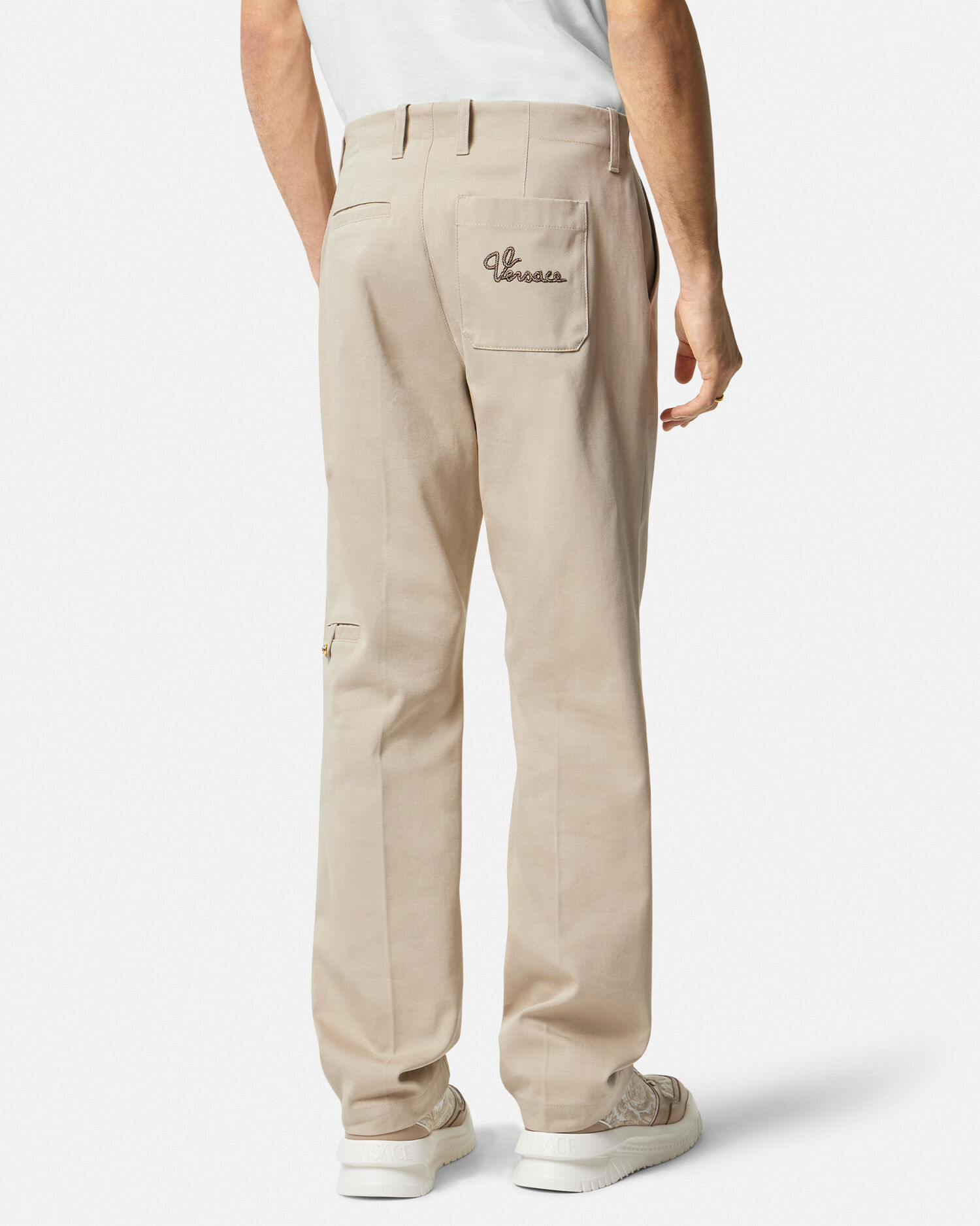 Versace outlet trousers mens