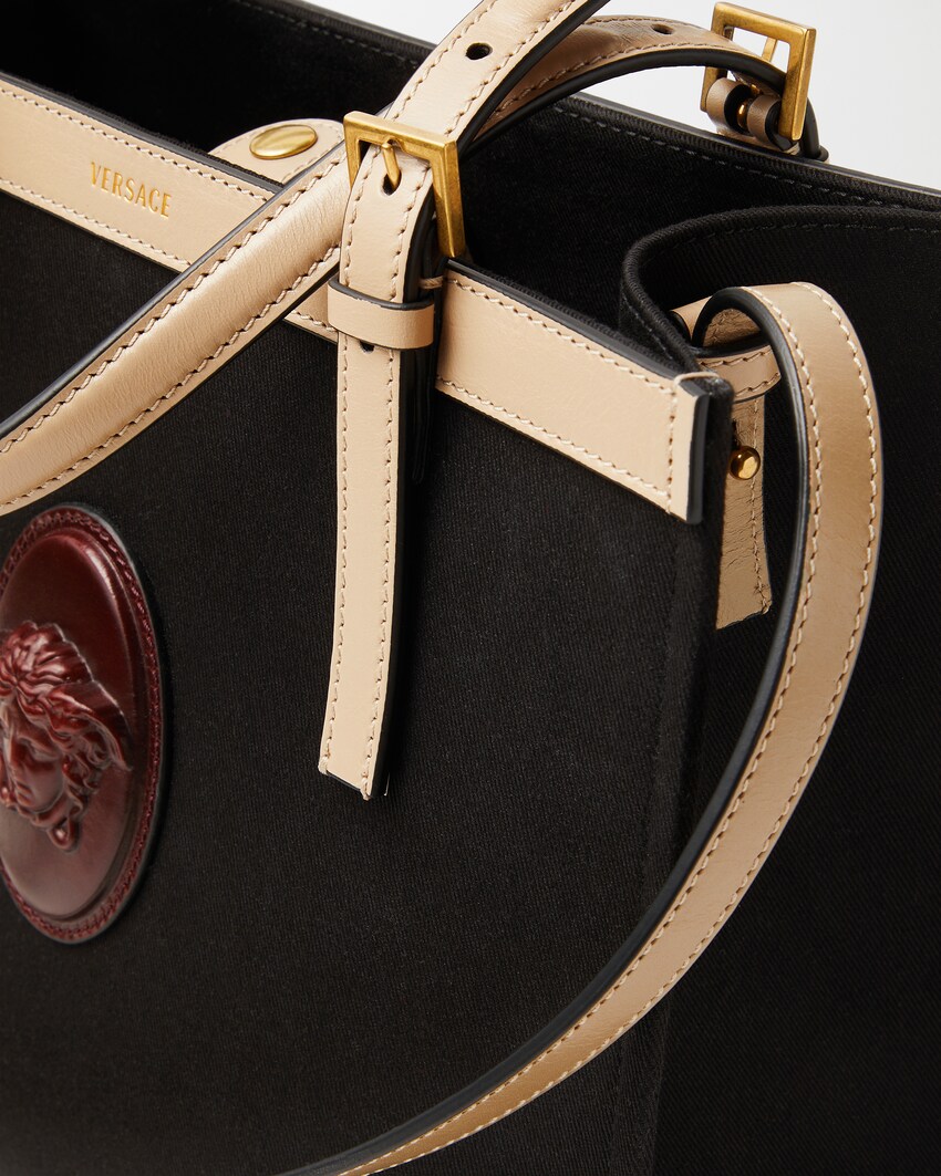 Rivi&egrave;re Canvas Tote Black 8