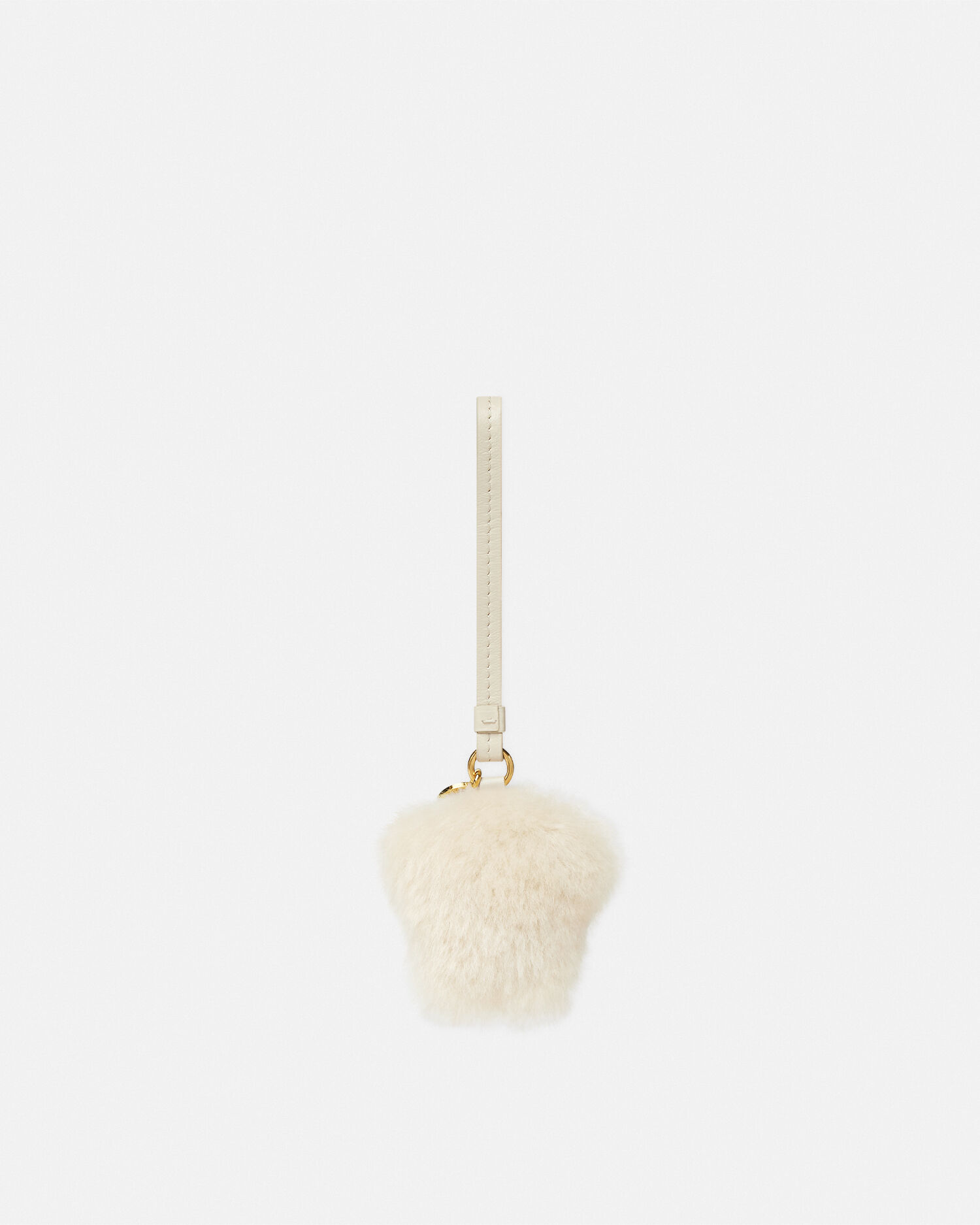 VERSACE ブルー メドゥーサ フラッフィー チャーム キーホルダー Medusa Fluffy Charm Blue | VERSACE US