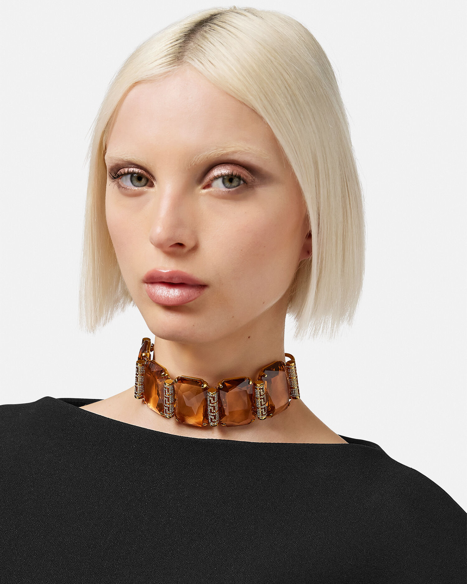 Crystal Greca Choker
