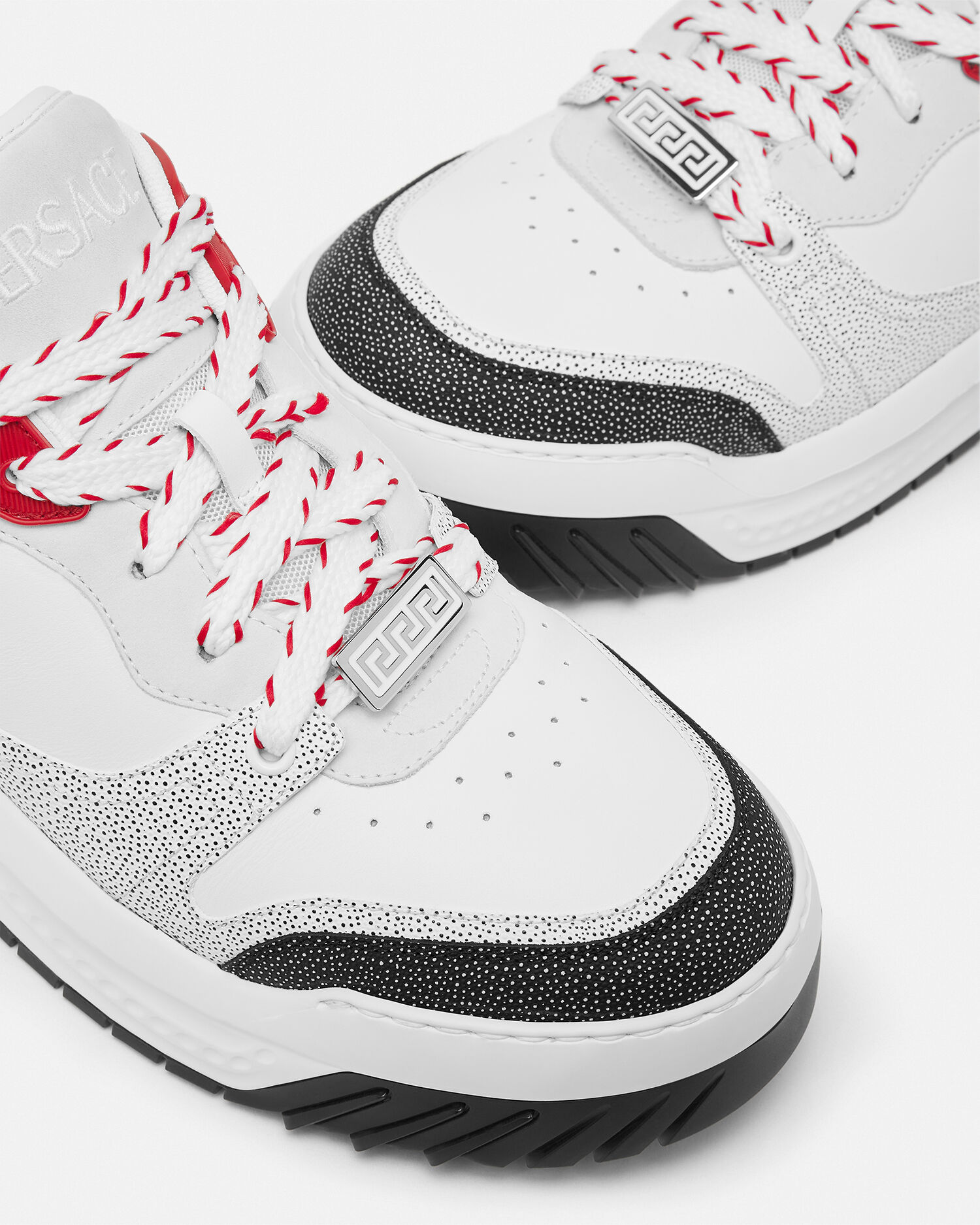 Odissea Sneakers Red White VERSACE US