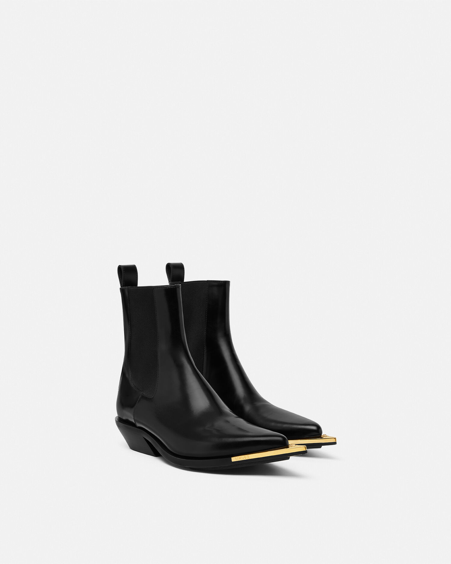 versace ブーツ Arrow Chelsea Boots | VERSACE US