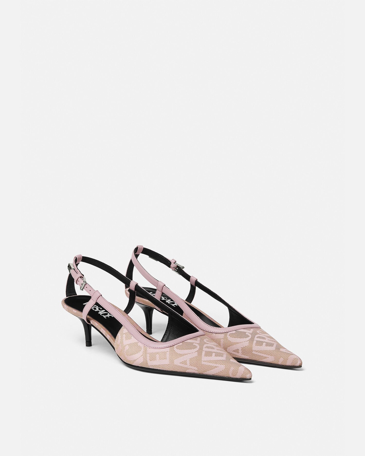 Versace Versace Allover Kitten Heel Pumps for Women Online Store EU