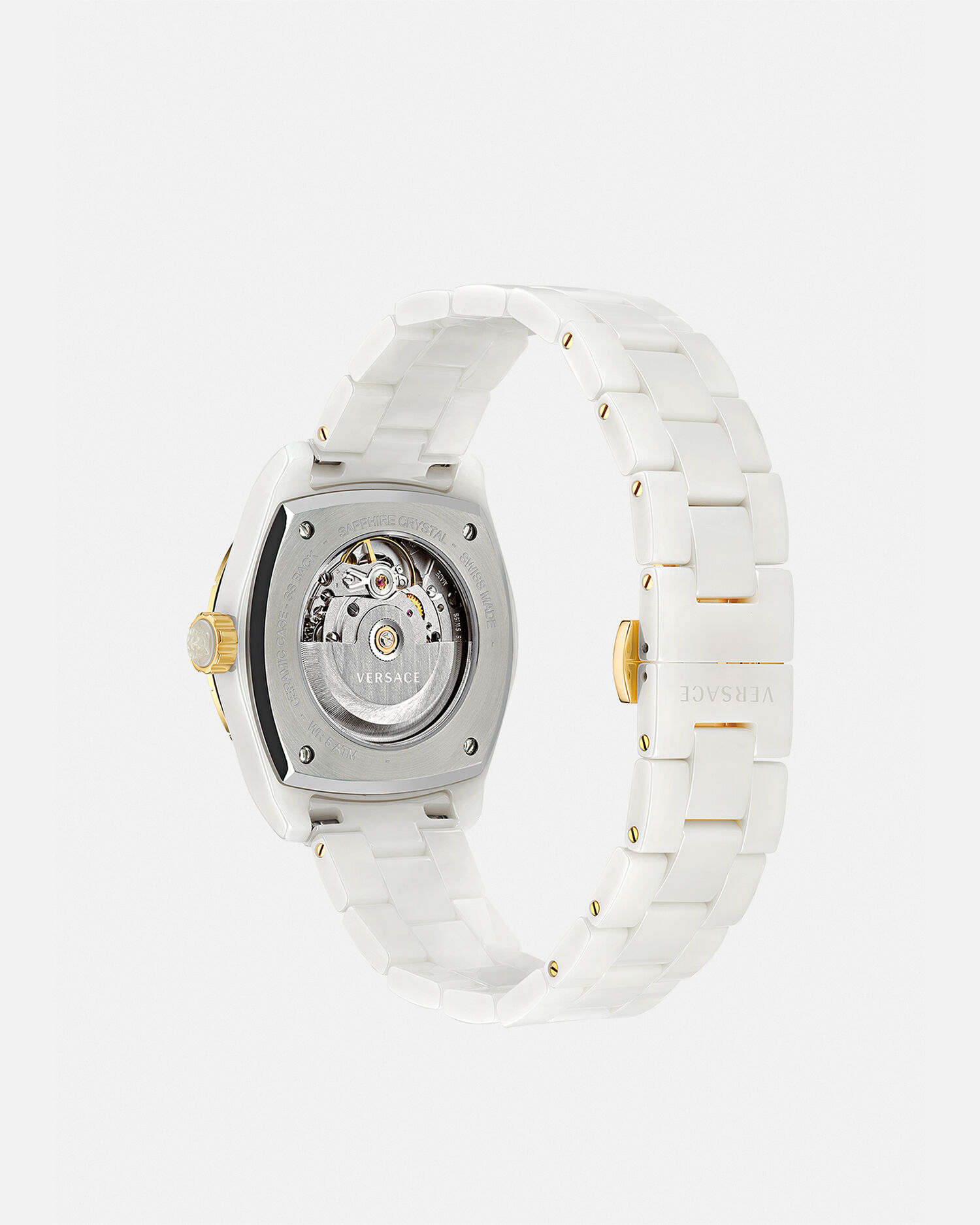 Versace watch white on sale