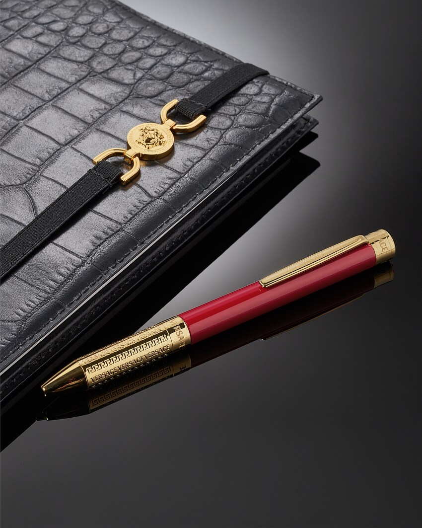 قلم حبر جاف Pirene أحمر+ذهبي 2