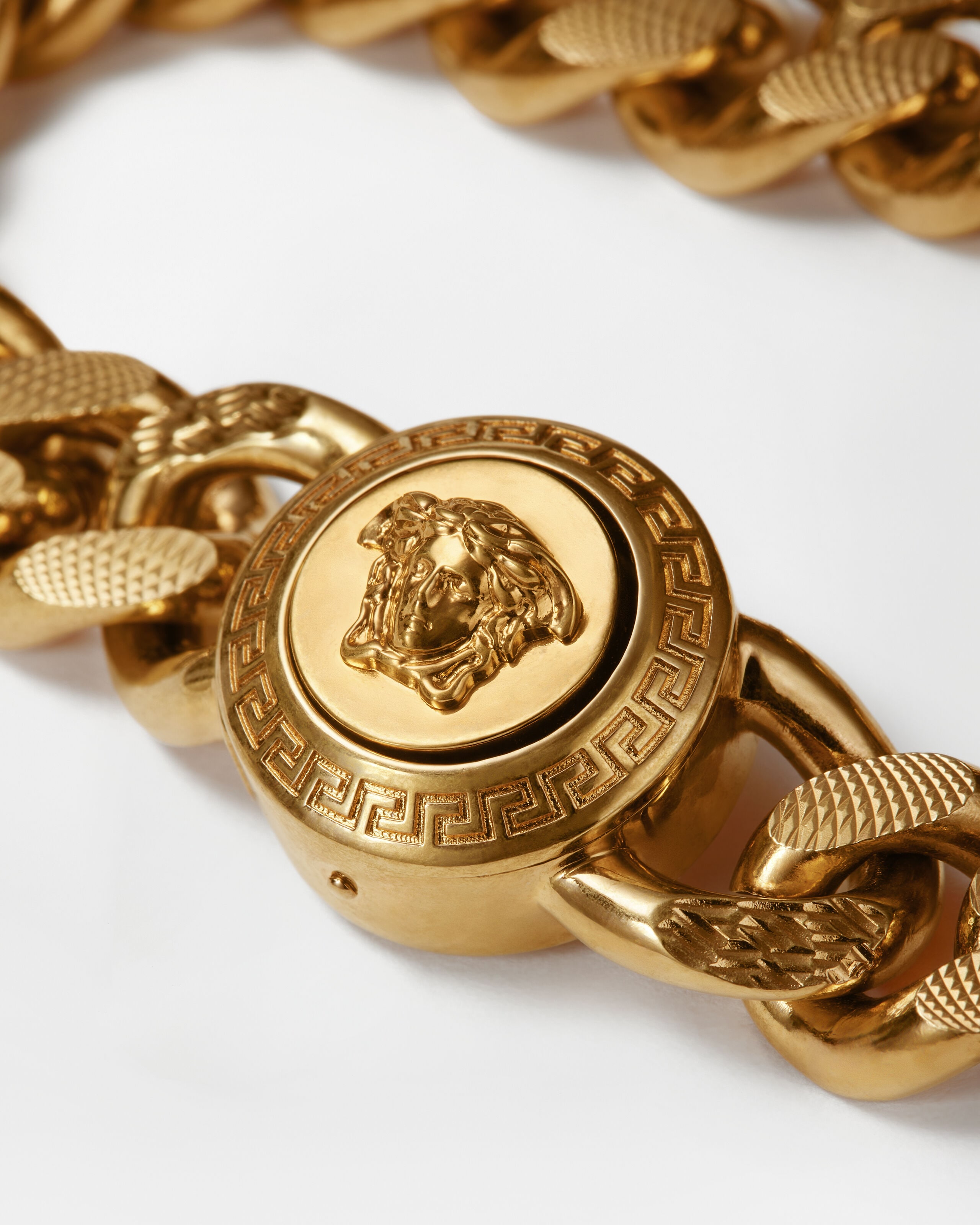 Gianni Versace メデューサ チェーン ブレスレット ゴールド Medusa Bracelet Gold | VERSACE US