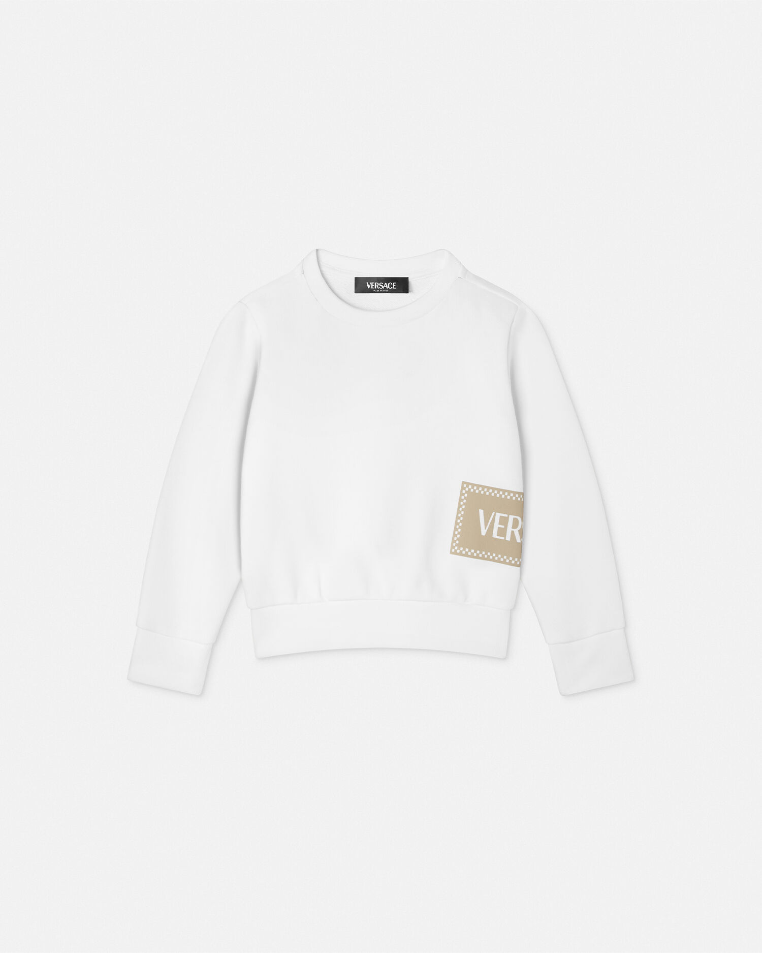 White versace sweatshirt cheap