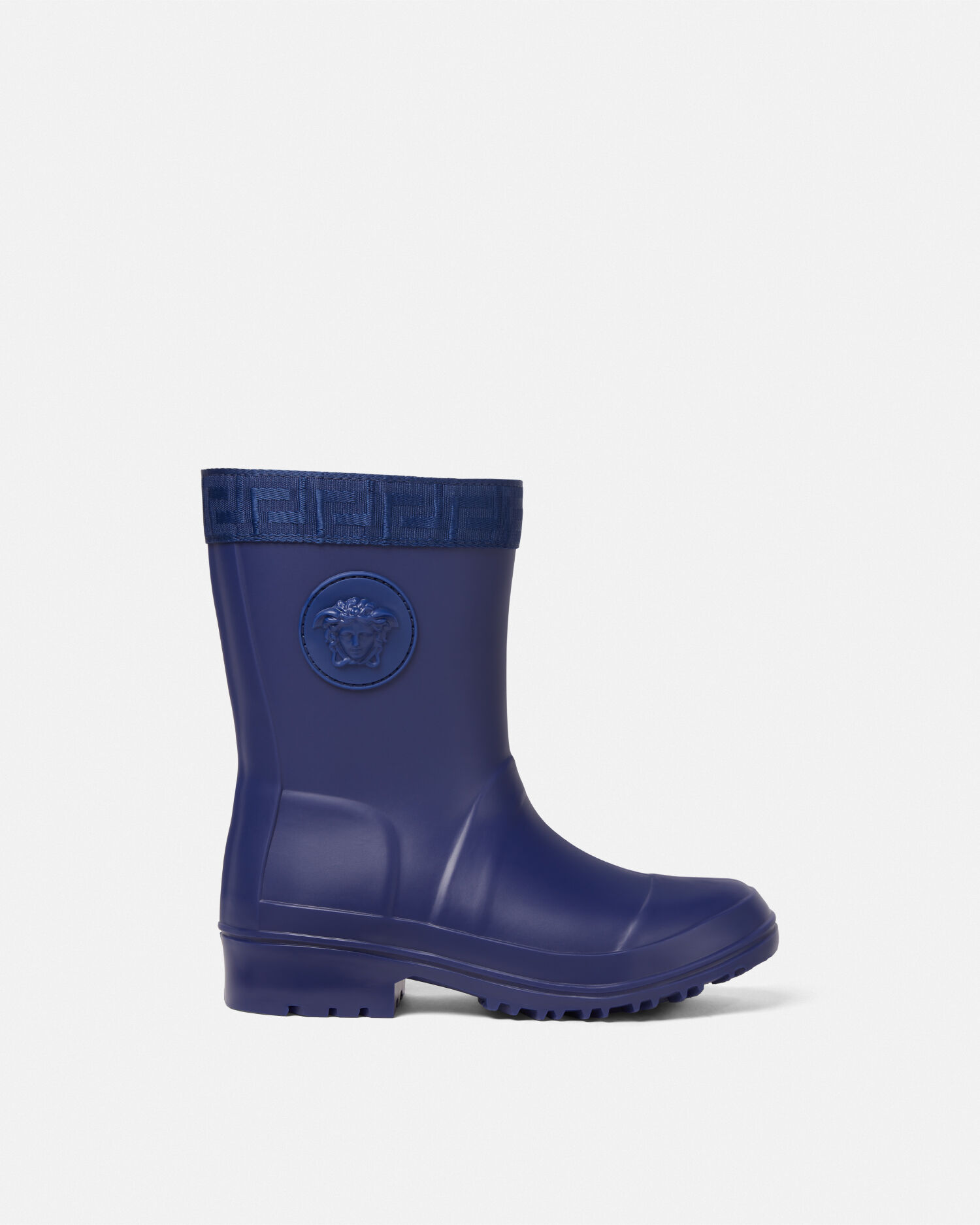 Greca Kids Rainboots Blue VERSACE UK