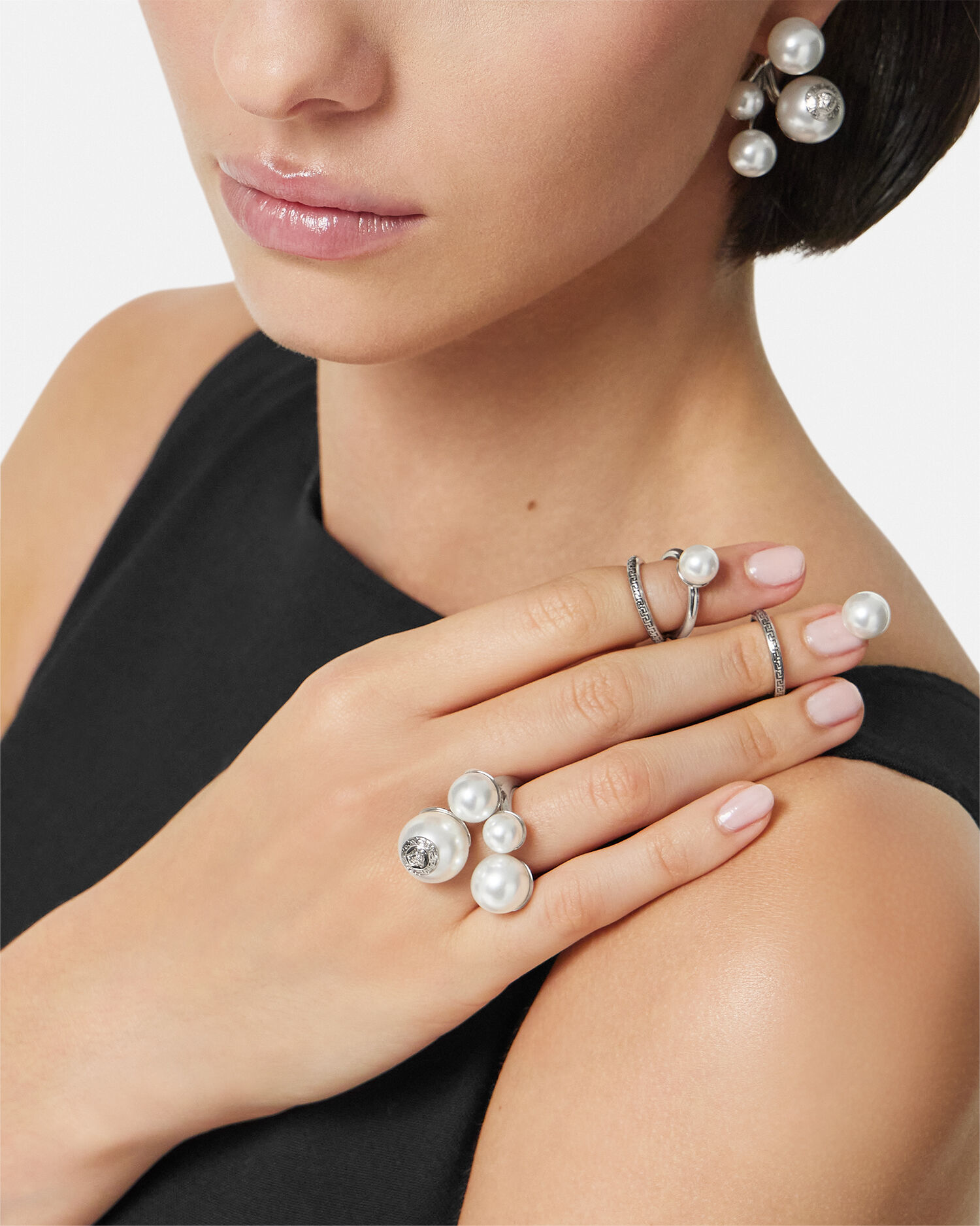 Anello versace argento deals