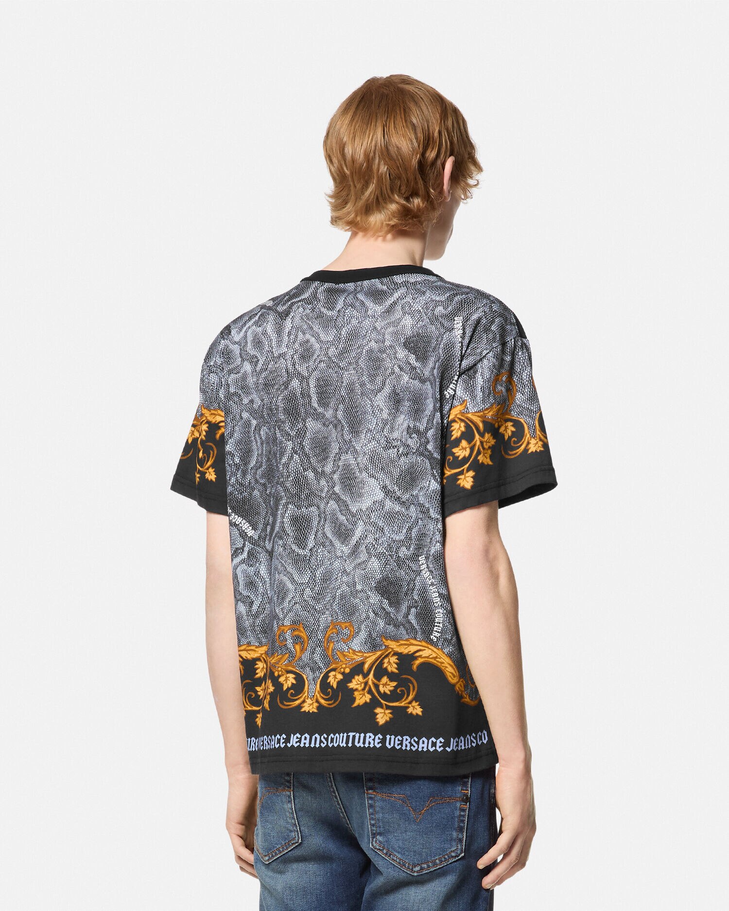 Versace t shirt fit top