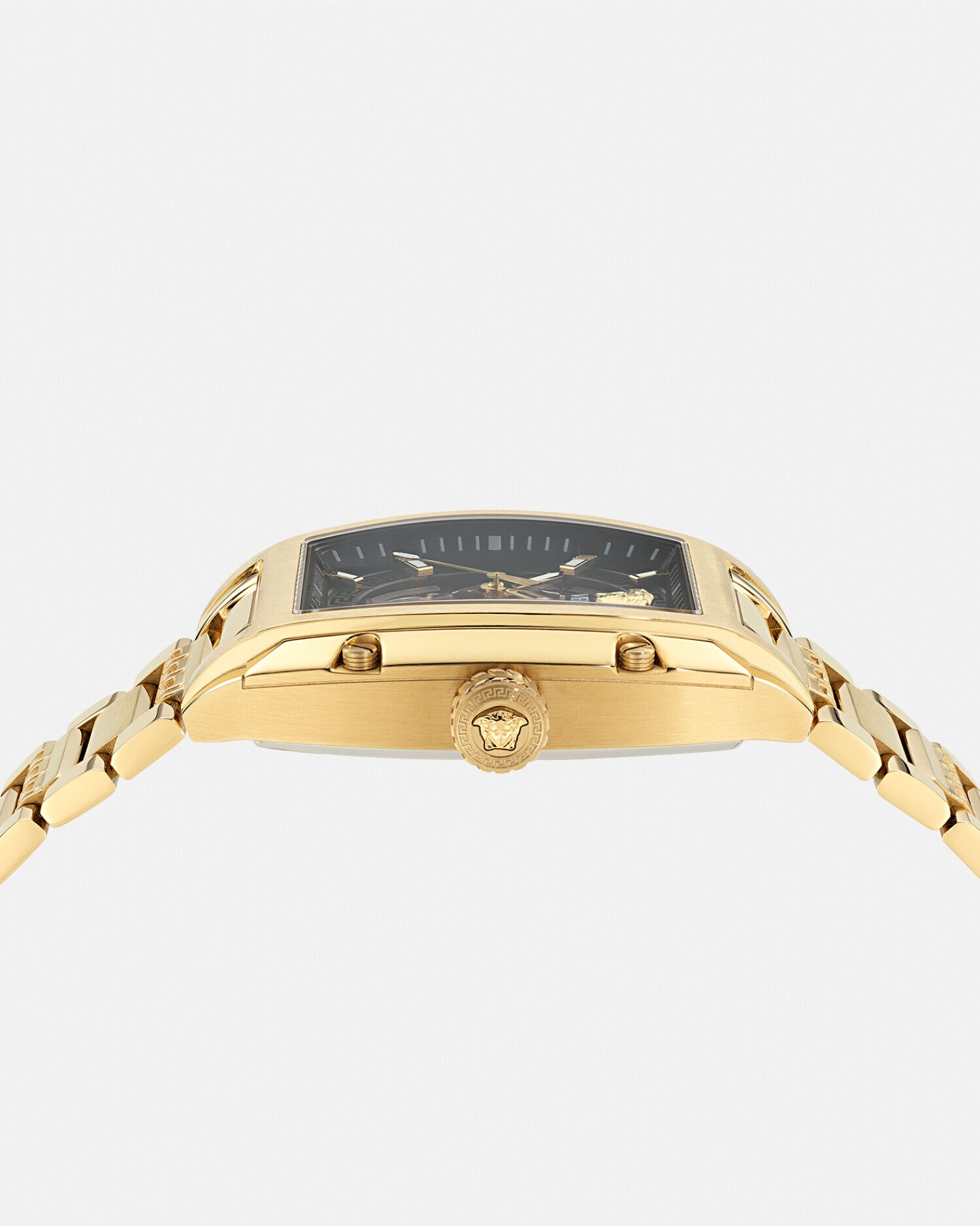 Versace Dominus Skeleton Watch Gold | VERSACE US