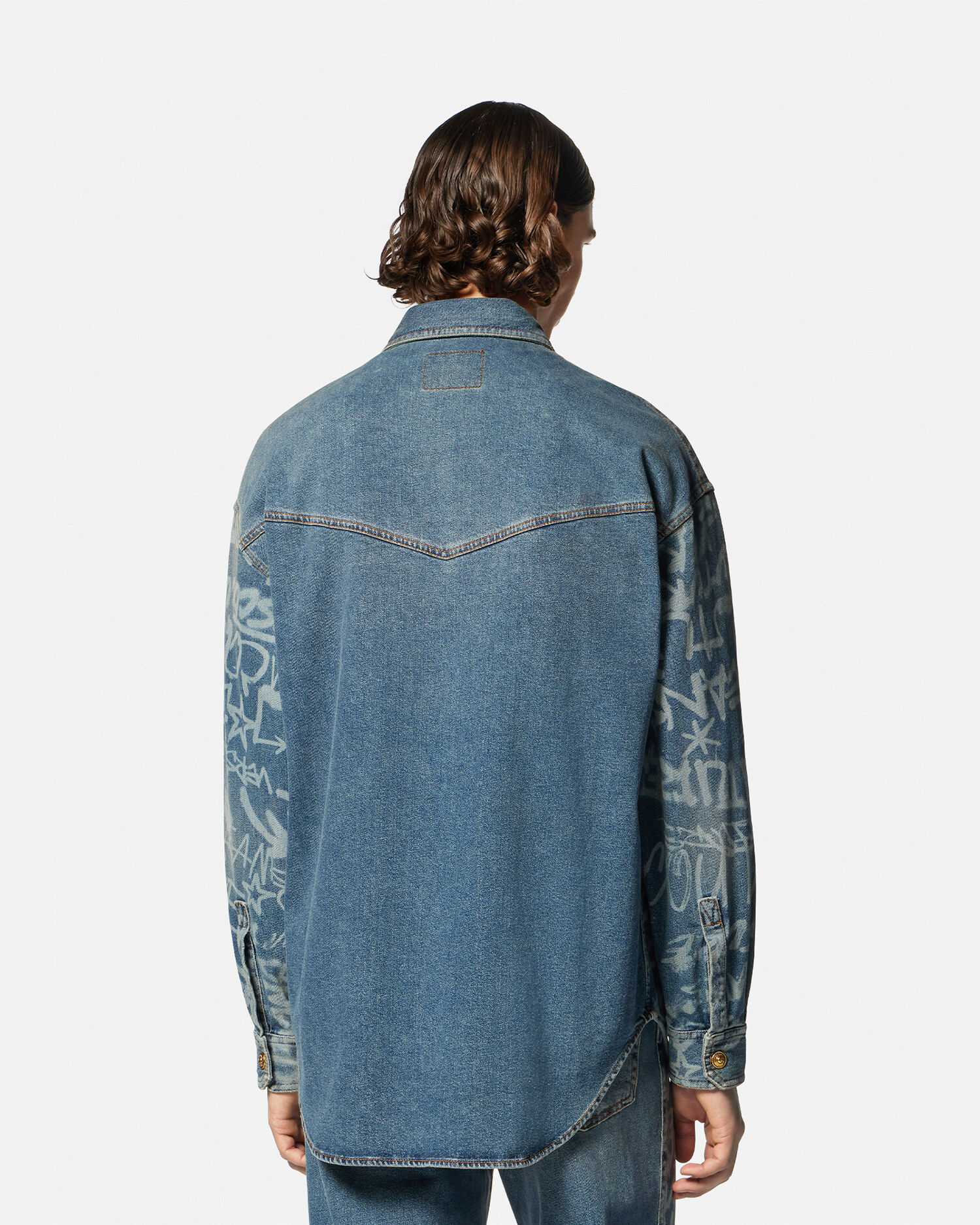 Graffiti Denim Jacket