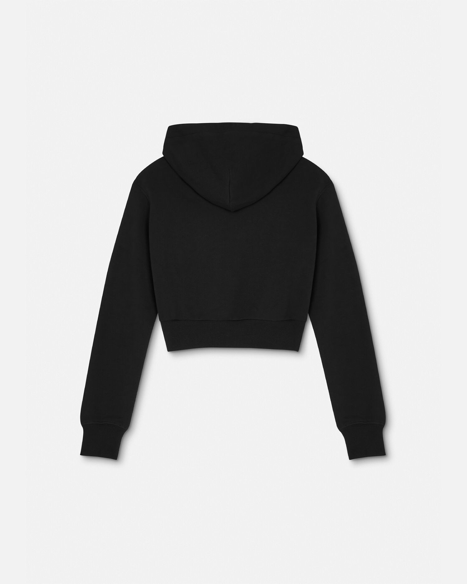 Versace crop deals top hoodie