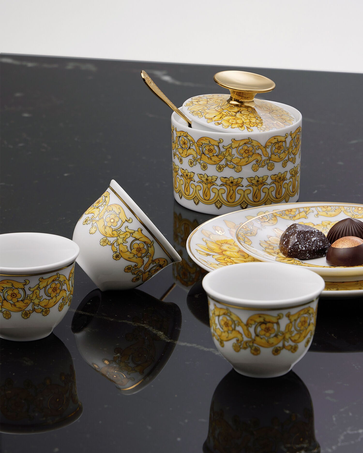 Versace Medusa Rhapsody Espresso Tassen 6er Set Home Collection