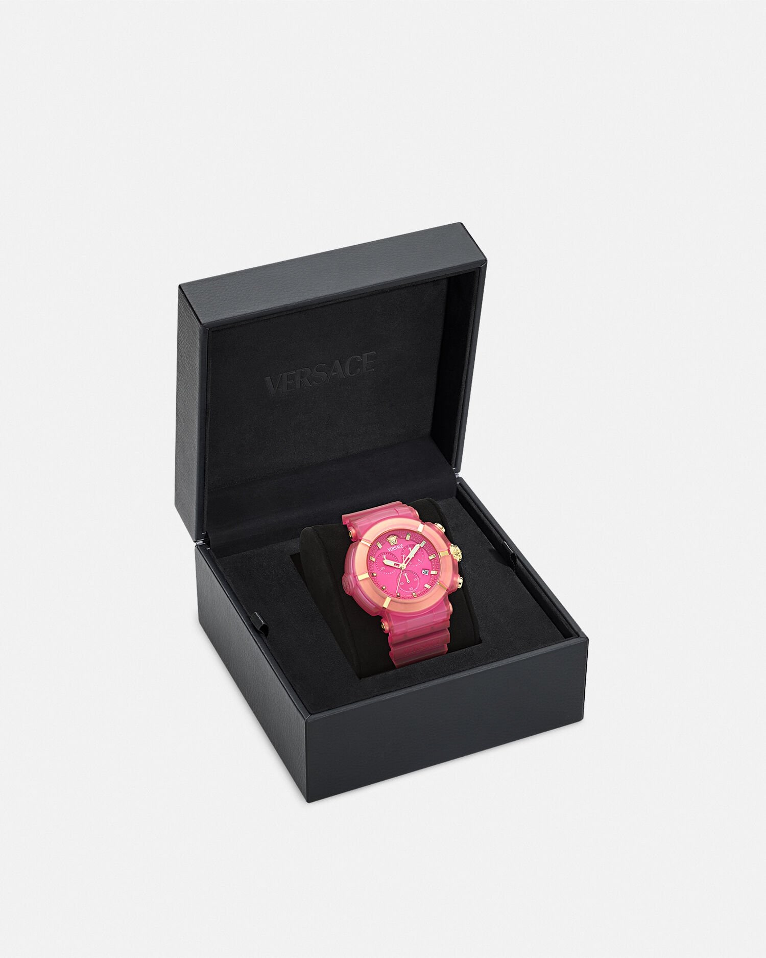 Versace Real Active Chrono Watch Pink | VERSACE US