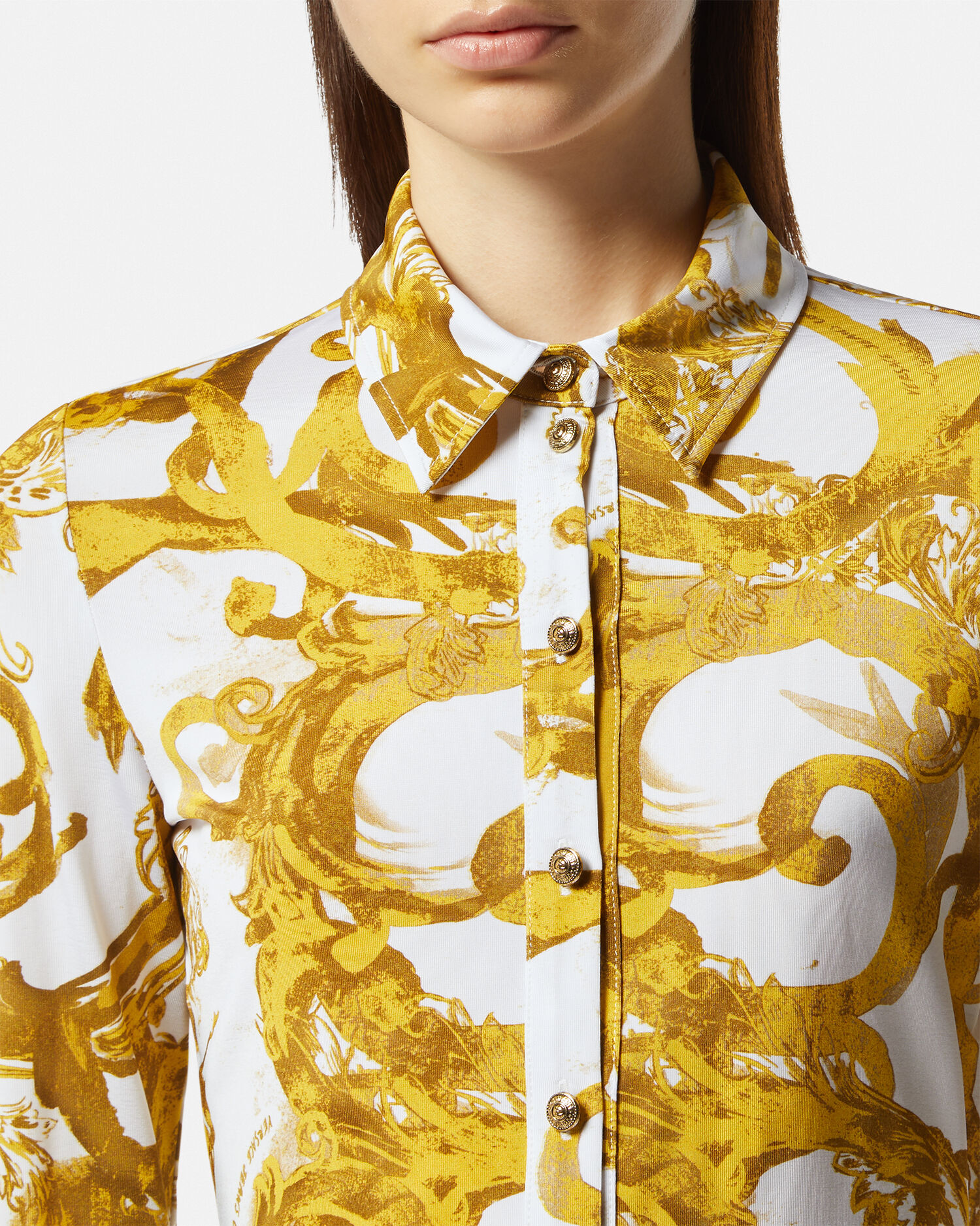 Versace new arrivals print tops