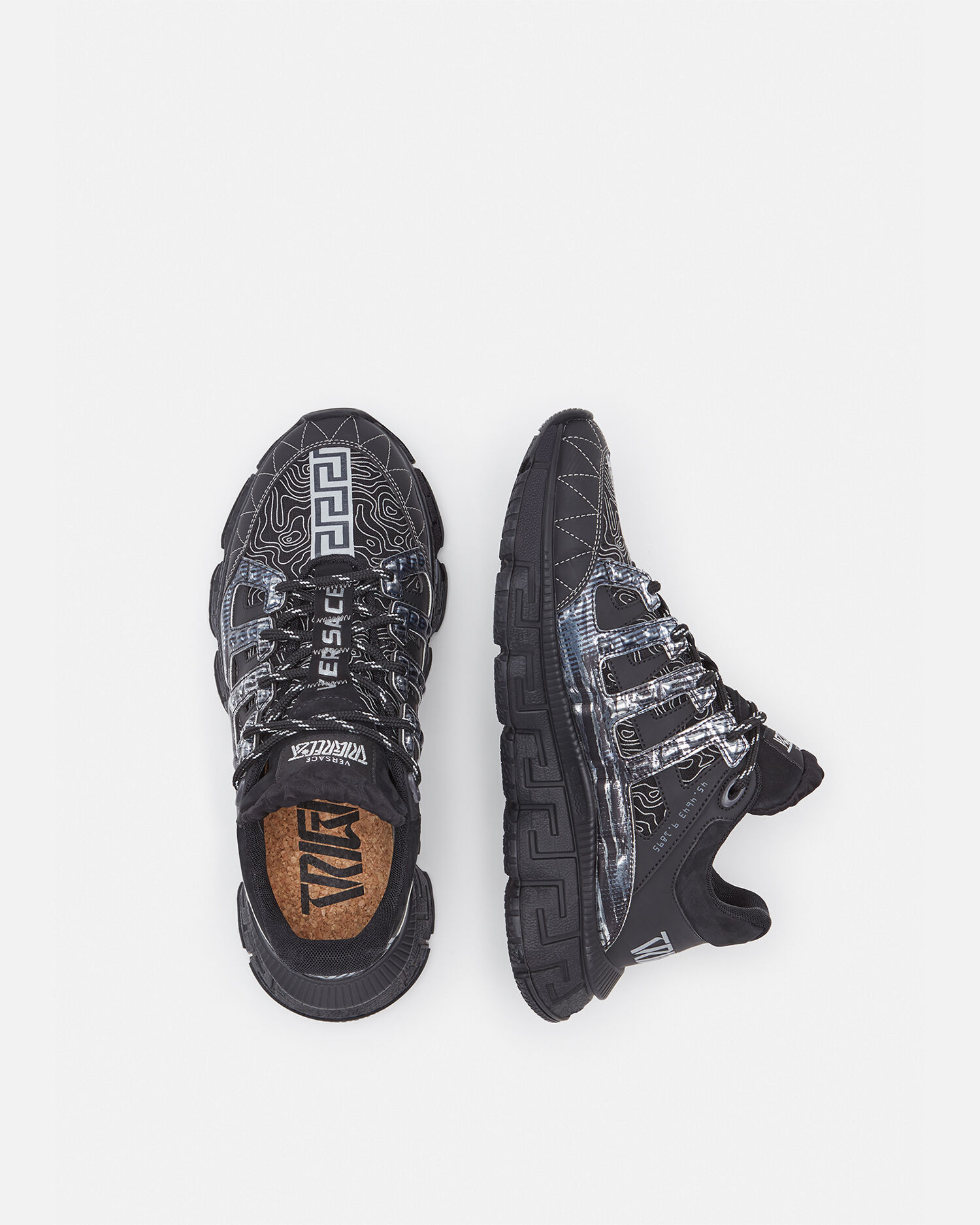 Trigreca Sneakers Black VERSACE
