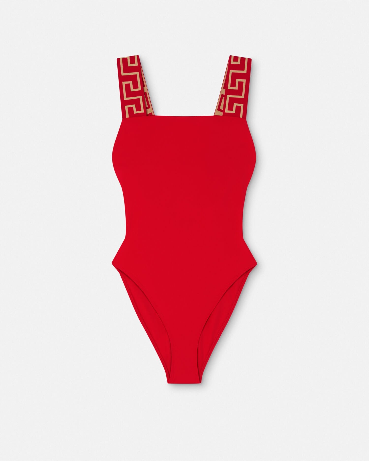 VERSACE ヴェルサーチェ 水着 スイムウェア レッド ECONYL® One-Piece Swimsuit | VERSACE US
