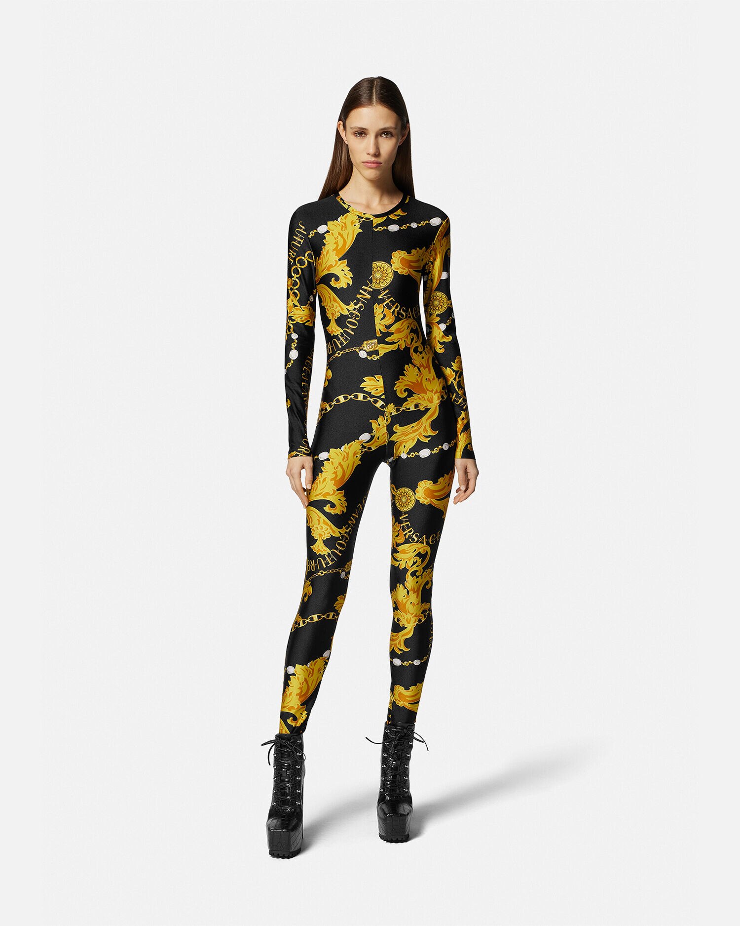 Tuta versace oro discount