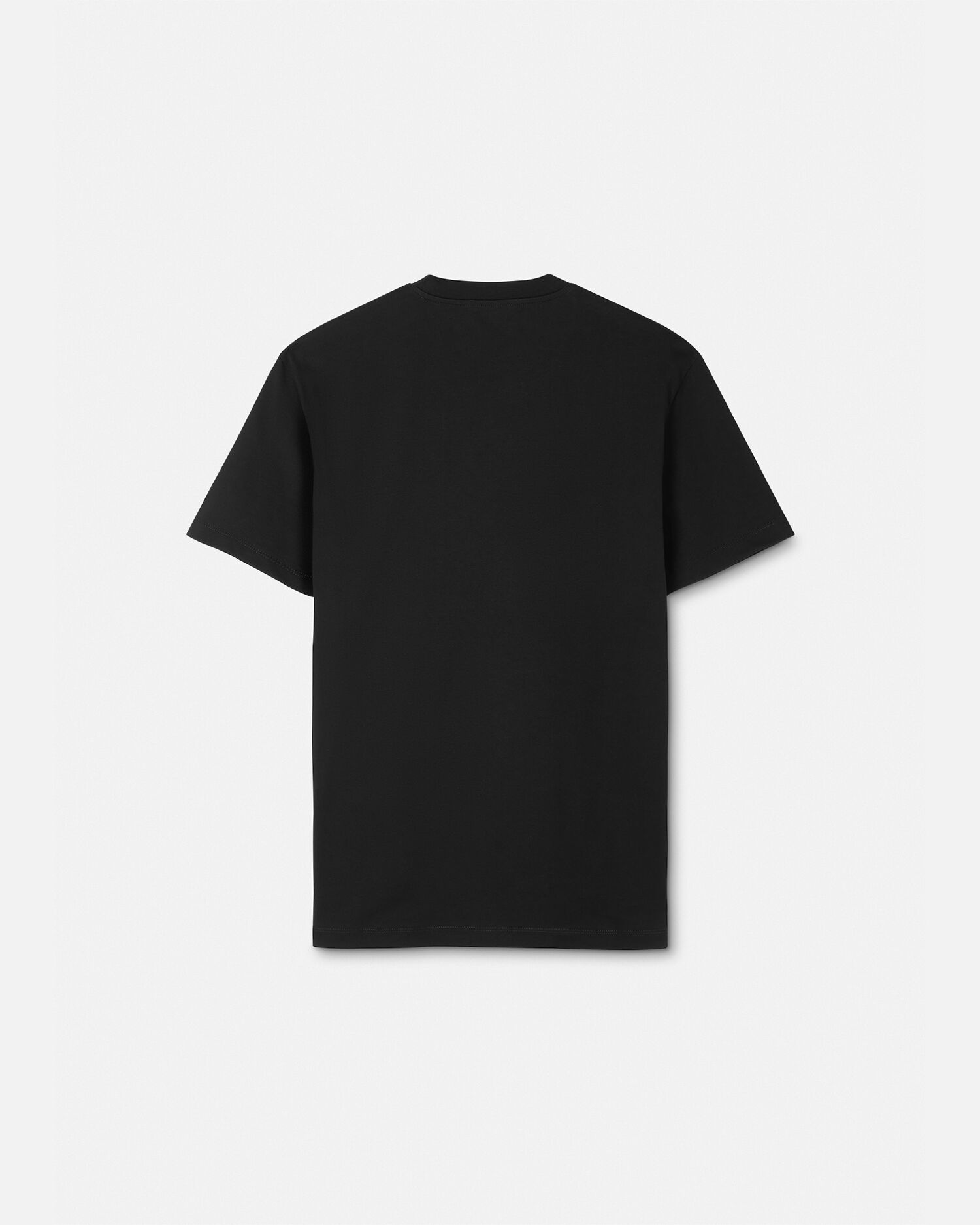 Plain black versace t shirt sales