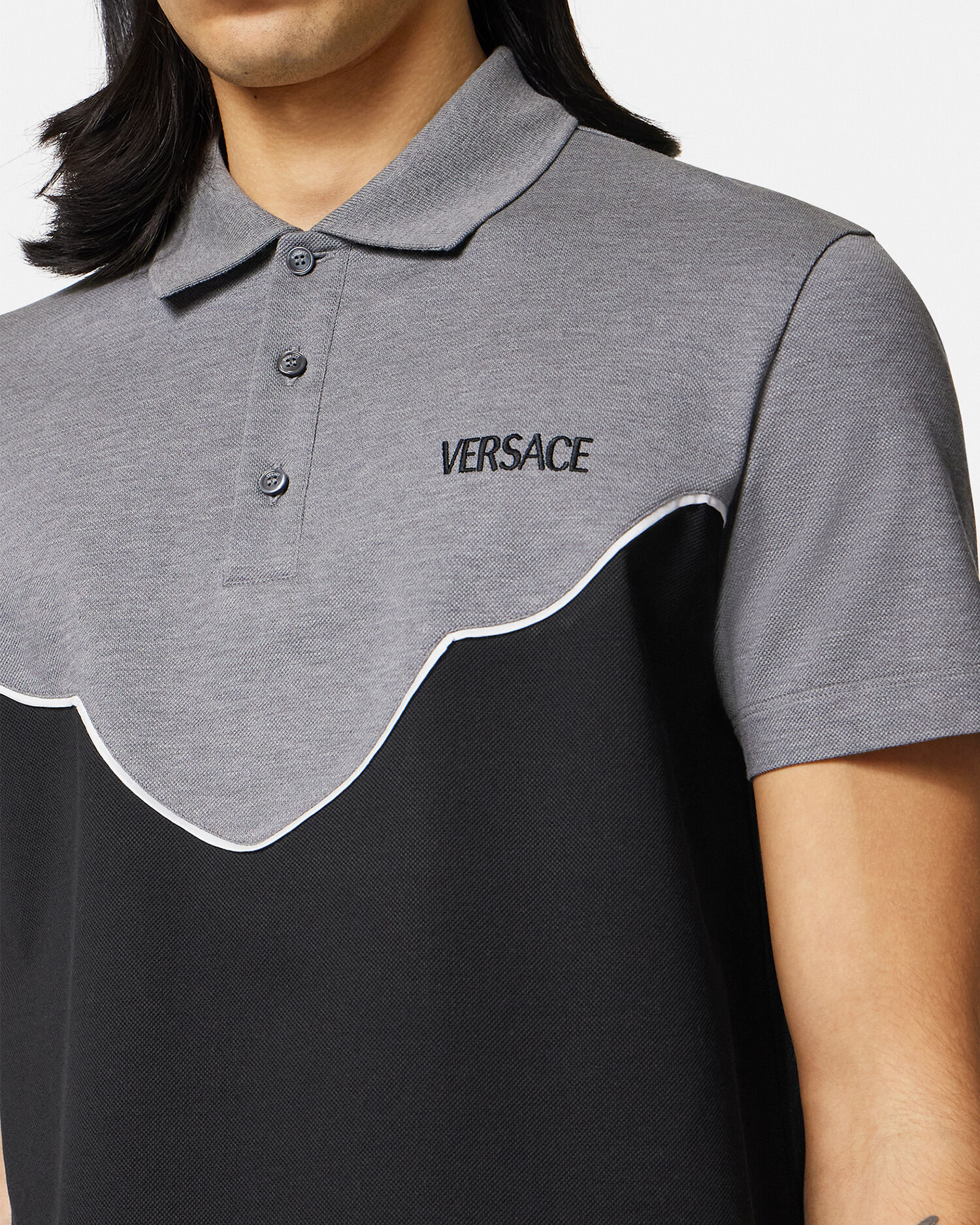 Versace polo t shirt sales