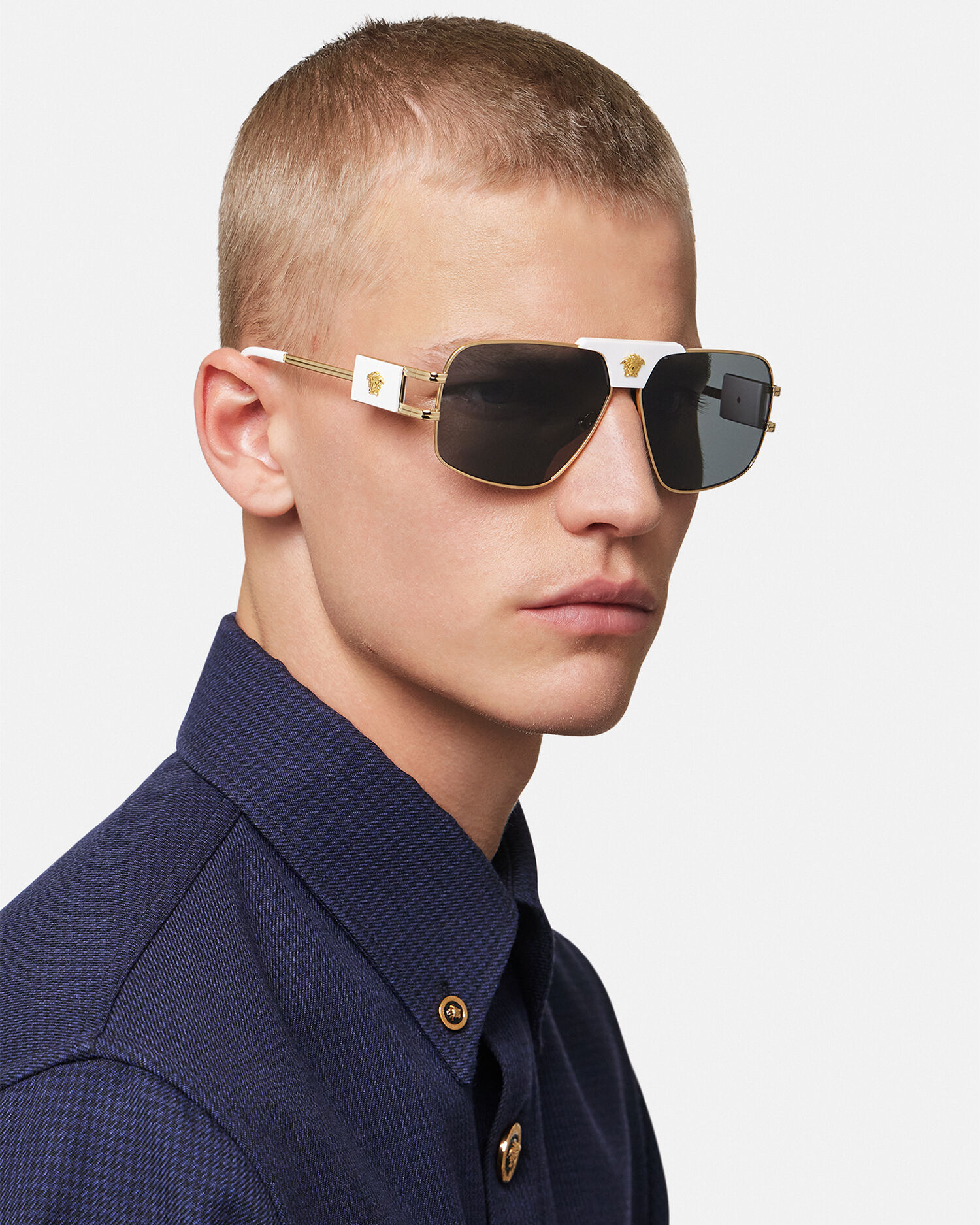 Versace shop aviator sunglasses