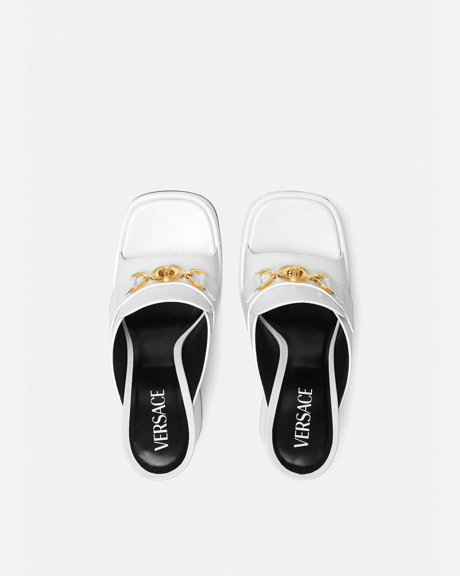 Sandalias de plataforma Aevitas Blanco VERSACE ES