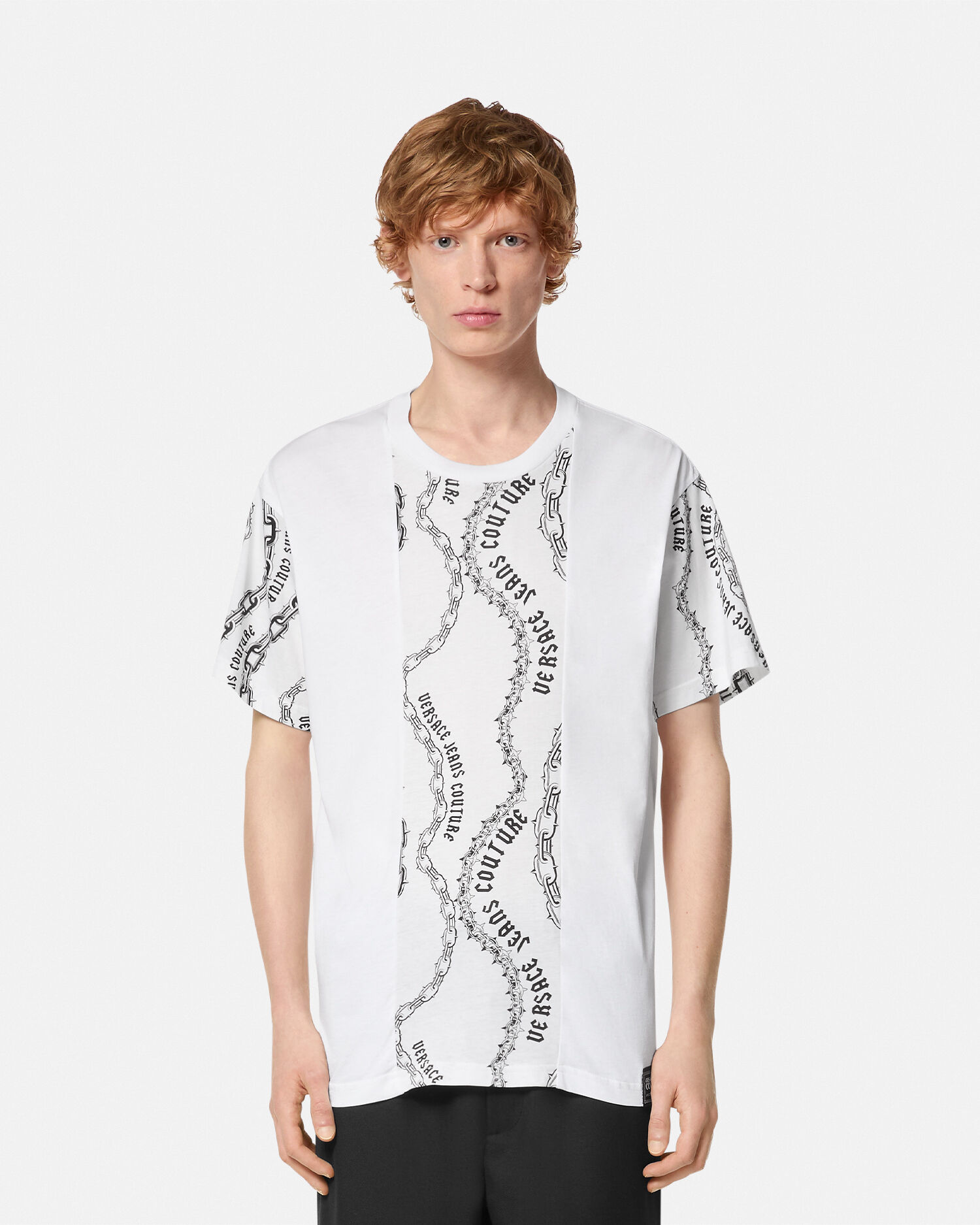 Versace t shirt fit top