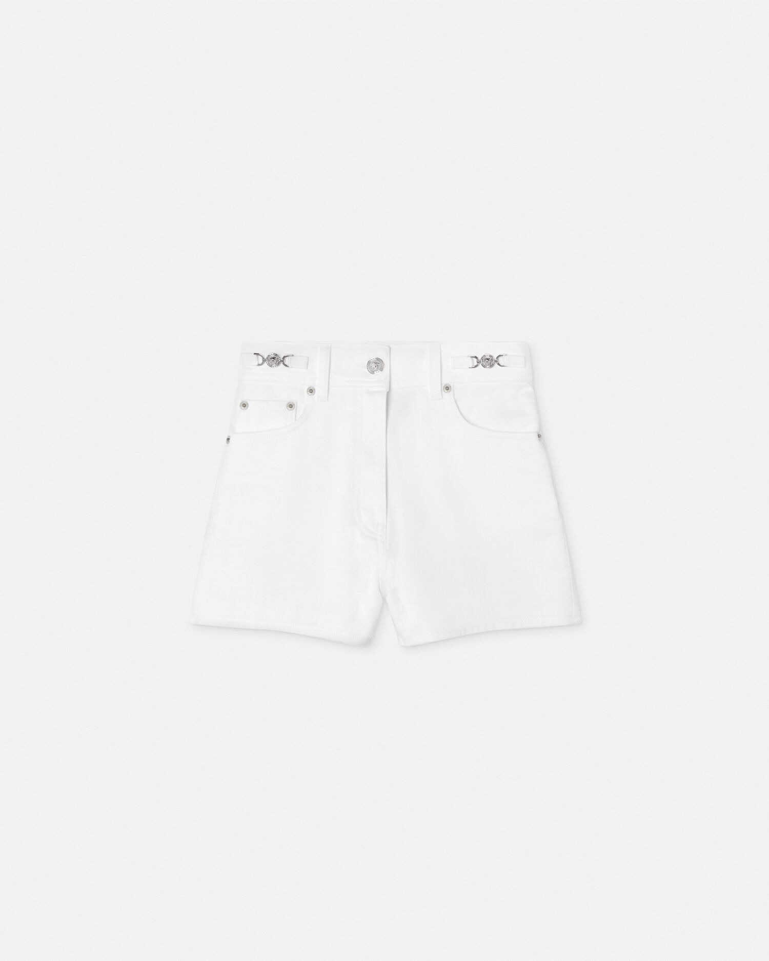 Versace shorts white top